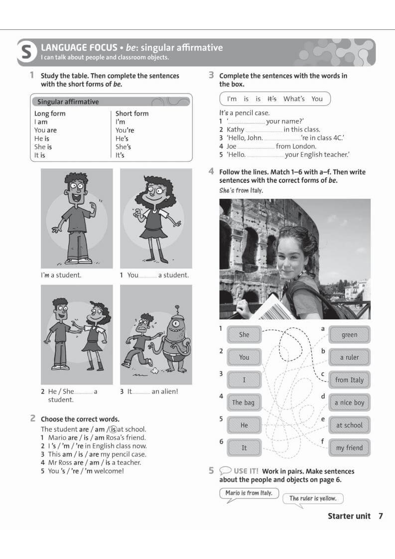 《English Plus 2nd Edition Level Starter》牛津English Plus第二版 Starter级别插图4 《English Plus 2nd Edition Level Starter》牛津English Plus第二版 Starter级别 - Bukids