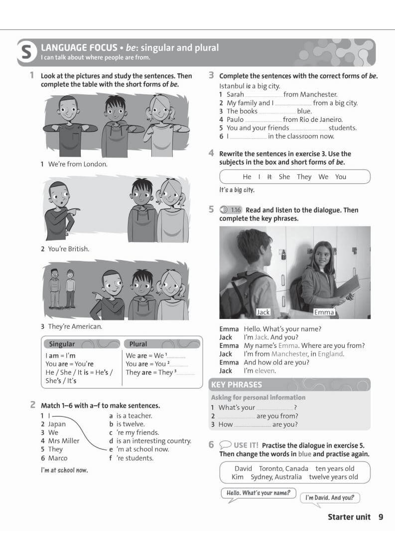《English Plus 2nd Edition Level Starter》牛津English Plus第二版 Starter级别插图6 《English Plus 2nd Edition Level Starter》牛津English Plus第二版 Starter级别 - Bukids