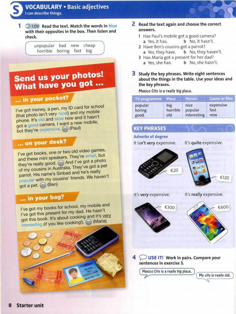 《English Plus 2nd Edition Level 1》牛津English Plus第二版 第1级别插图5 《English Plus 2nd Edition Level 1》牛津English Plus第二版 第1级别 - Bukids