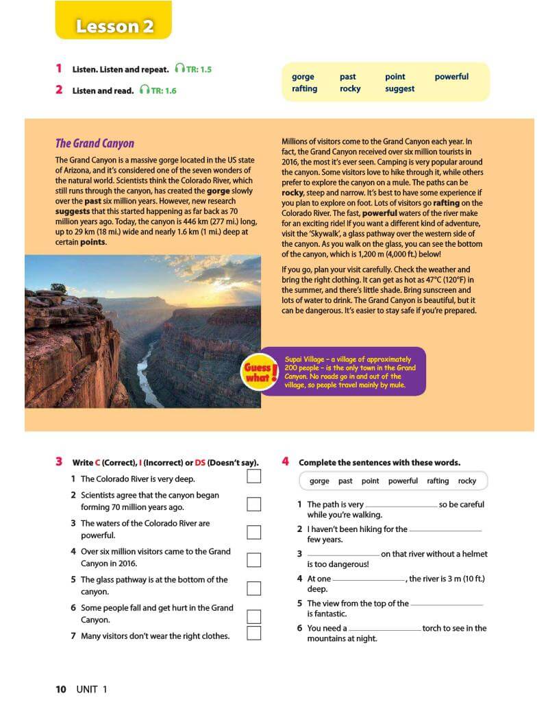 《Wonderful World 2nd Edition Level 5》国家地理Wonderful World第二版 第5级别插图5 《Wonderful World 2nd Edition Level 5》国家地理Wonderful World第二版 第5级别 - Bukids
