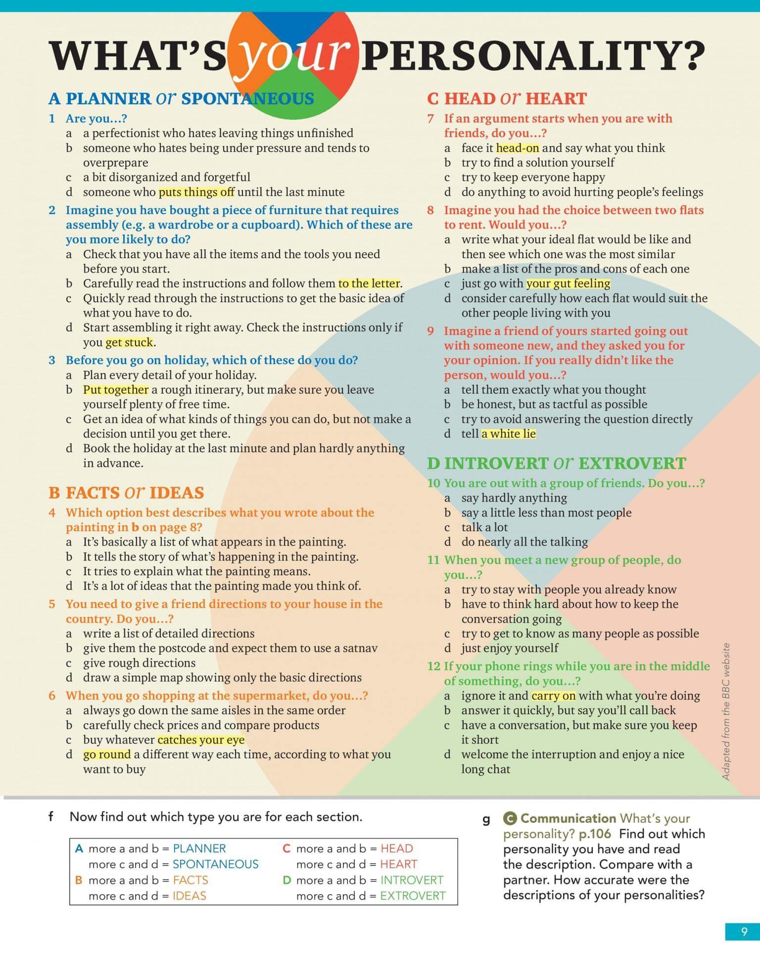 《English File 4th Edition Level Advanced》牛津English File第四版 C1级别插图6 《English File 4th Edition Level Advanced》牛津English File第四版 C1级别 - Bukids