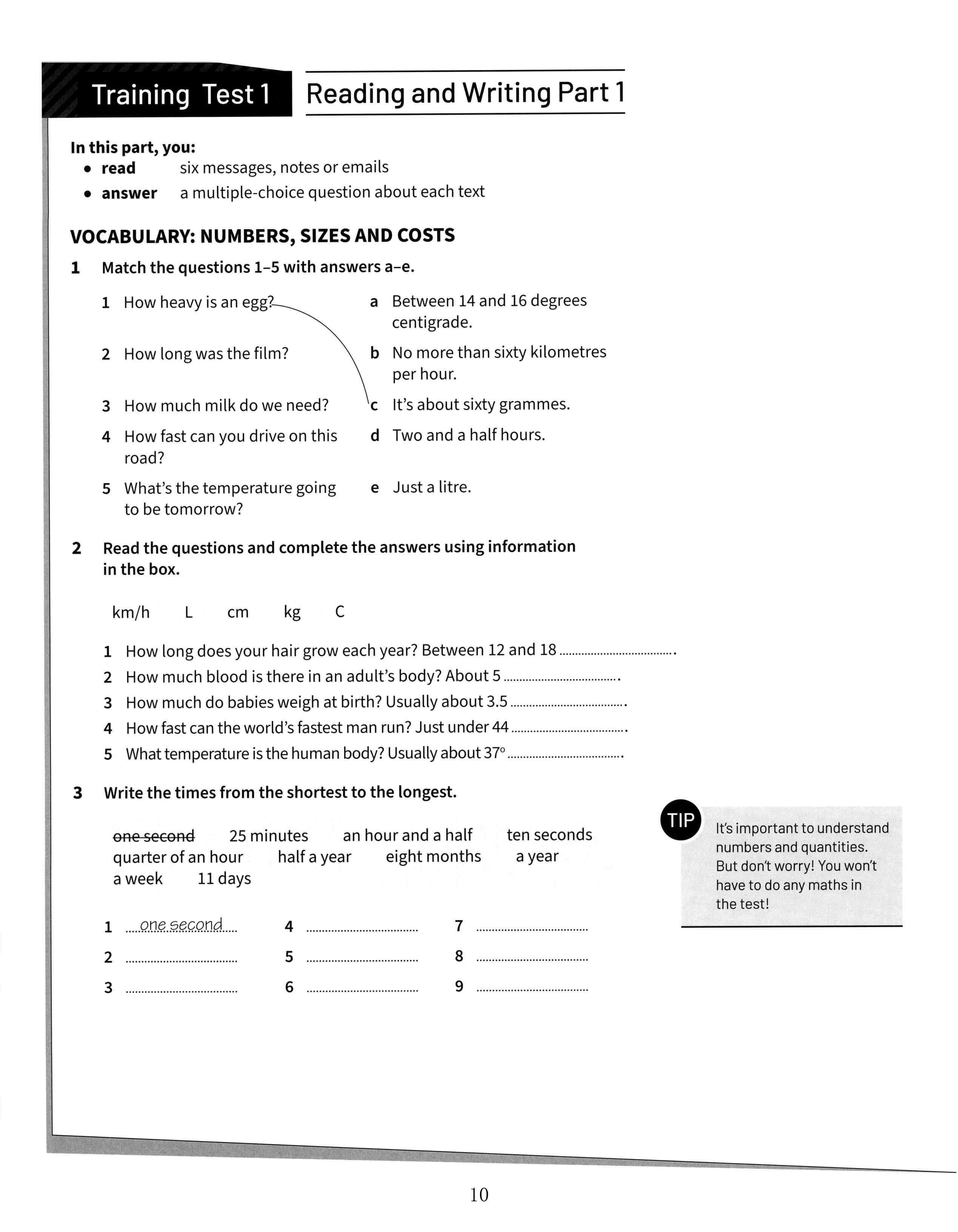 《Cambridge A2 Key for Schools Trainer Level 2》剑桥KET官方模考题精讲精练 第2级别插图1 《Cambridge A2 Key for Schools Trainer Level 2》剑桥KET官方模考题精讲精练 第2级别 - Bukids
