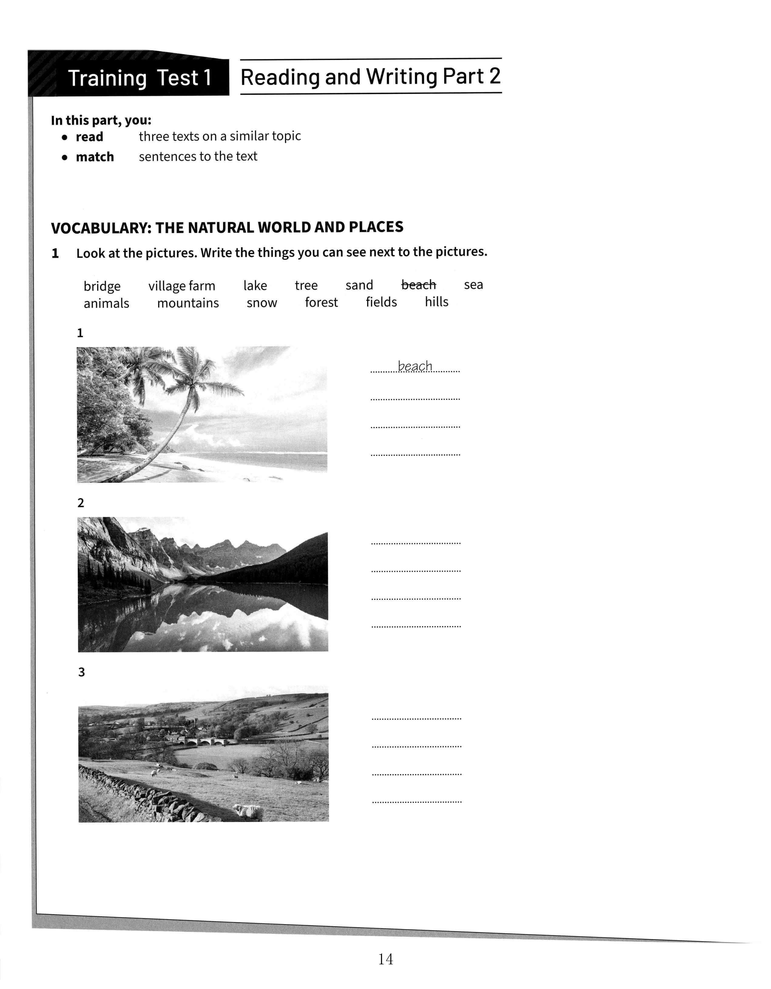 《Cambridge A2 Key for Schools Trainer Level 2》剑桥KET官方模考题精讲精练 第2级别插图5 《Cambridge A2 Key for Schools Trainer Level 2》剑桥KET官方模考题精讲精练 第2级别 - Bukids