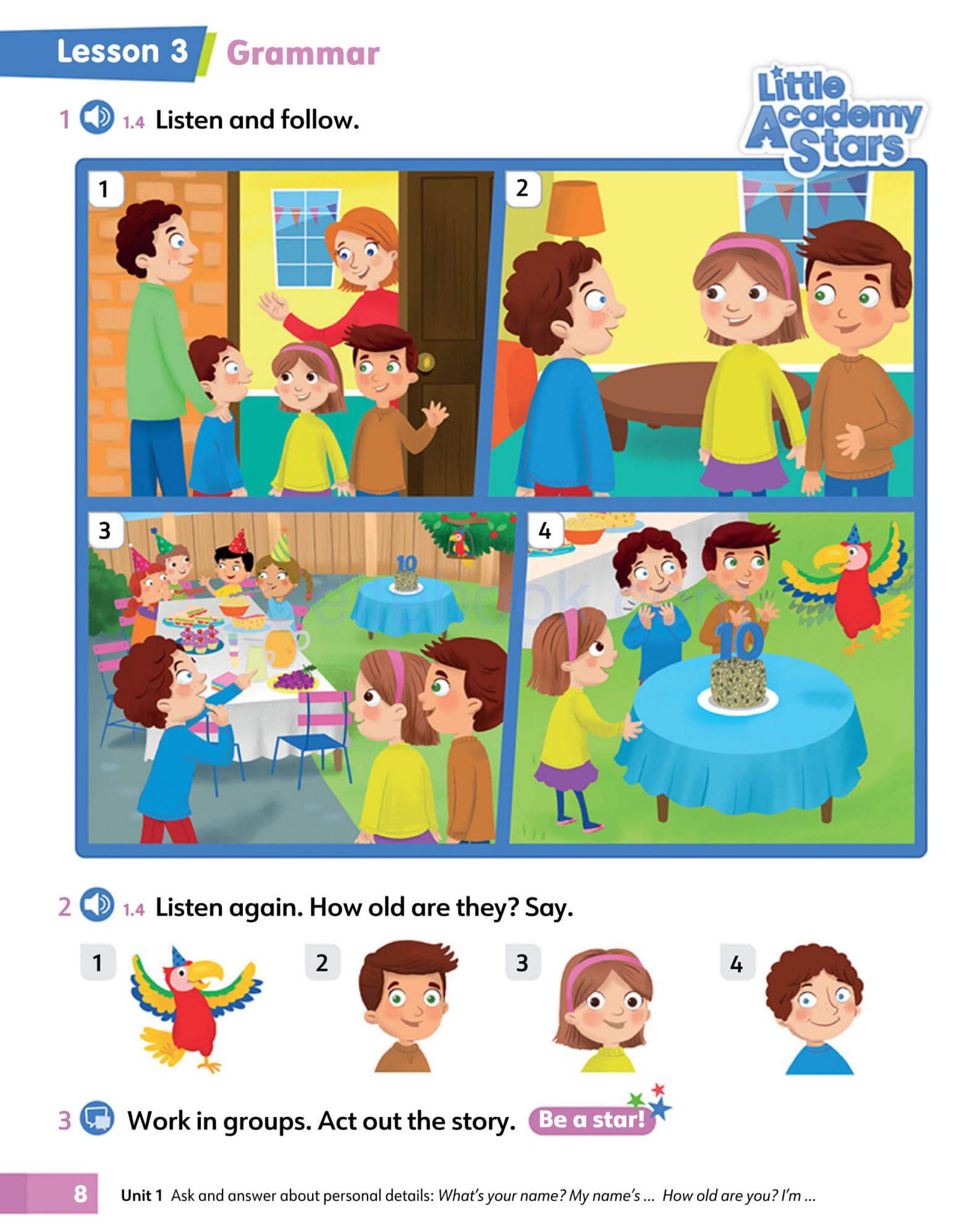 《Academy Stars 2nd Edition Level Starter》麦克米伦Academy Stars第二版 Starter级别插图5 《Academy Stars 2nd Edition Level Starter》麦克米伦Academy Stars第二版 Starter级别 - Bukids