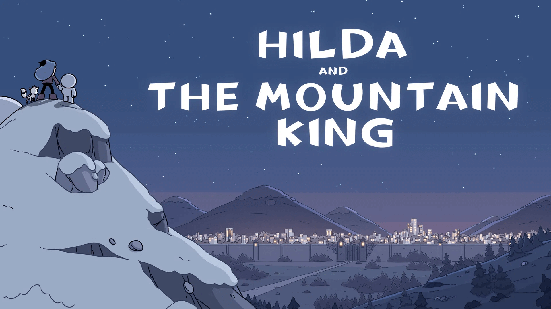《希尔达与山怪王》Hilda and The Mountain King英文版 [2021年]插图