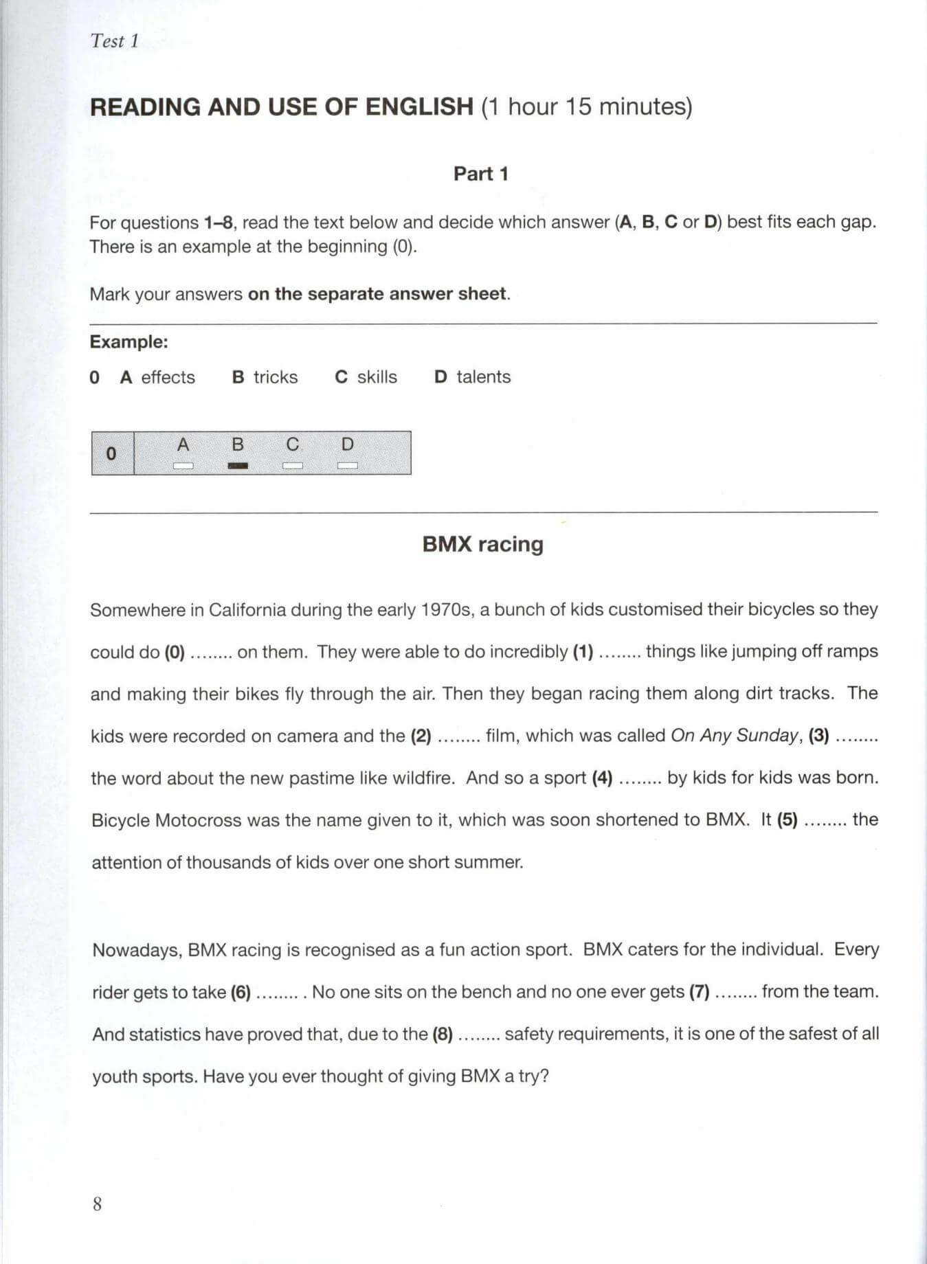 《Cambridge English B2 First for Schools 1》剑桥FCE校园版真题 第1级别插图1 《Cambridge English B2 First for Schools 1》剑桥FCE校园版真题 第1级别 - Bukids