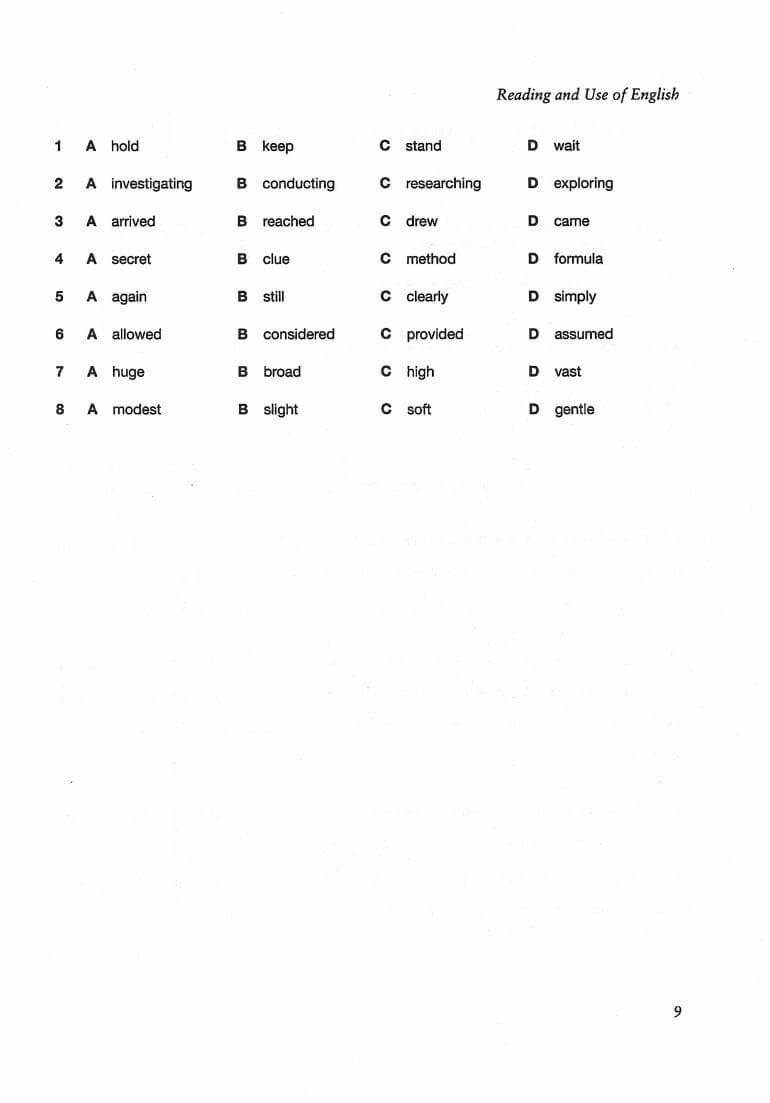 《Cambridge English B2 First for Schools 3》剑桥FCE校园版真题 第3级别插图2 《Cambridge English B2 First for Schools 3》剑桥FCE校园版真题 第3级别 - Bukids