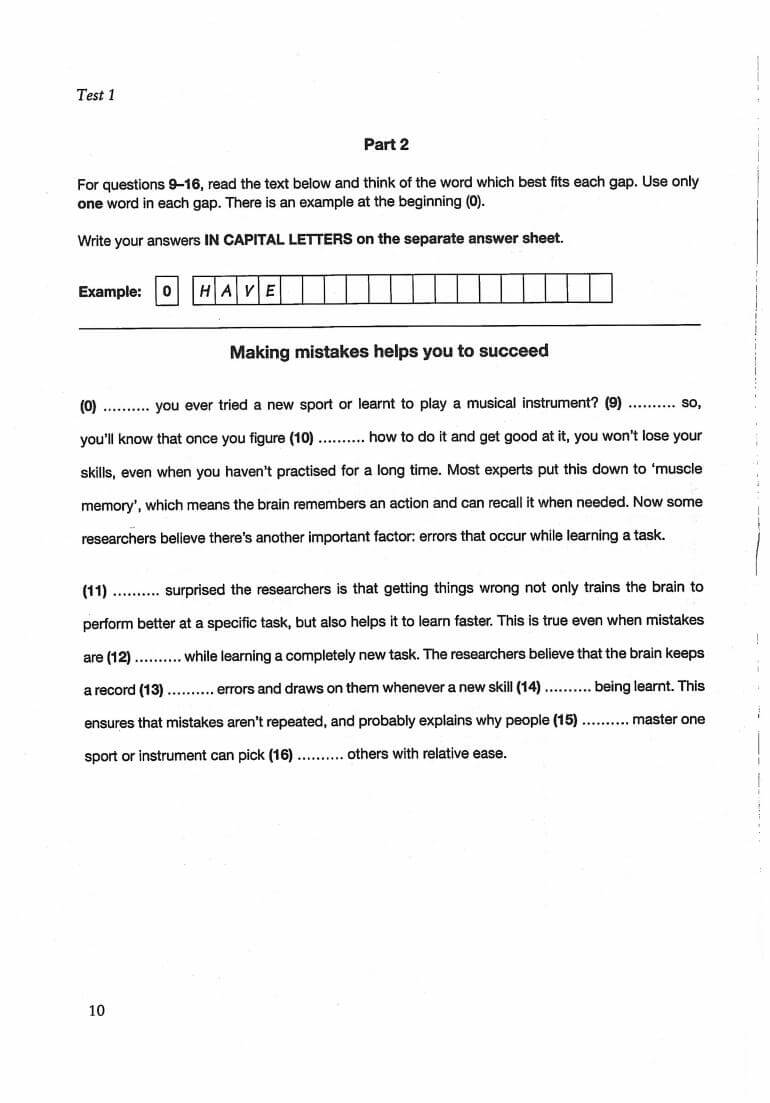 《Cambridge English B2 First for Schools 3》剑桥FCE校园版真题 第3级别插图3 《Cambridge English B2 First for Schools 3》剑桥FCE校园版真题 第3级别 - Bukids