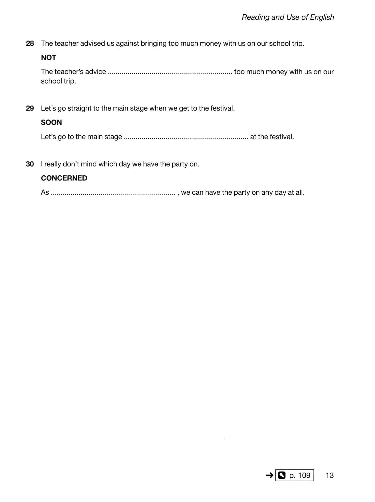 《Cambridge English B2 First for Schools 5》剑桥FCE校园版真题 第5级别插图6 《Cambridge English B2 First for Schools 5》剑桥FCE校园版真题 第5级别 - Bukids