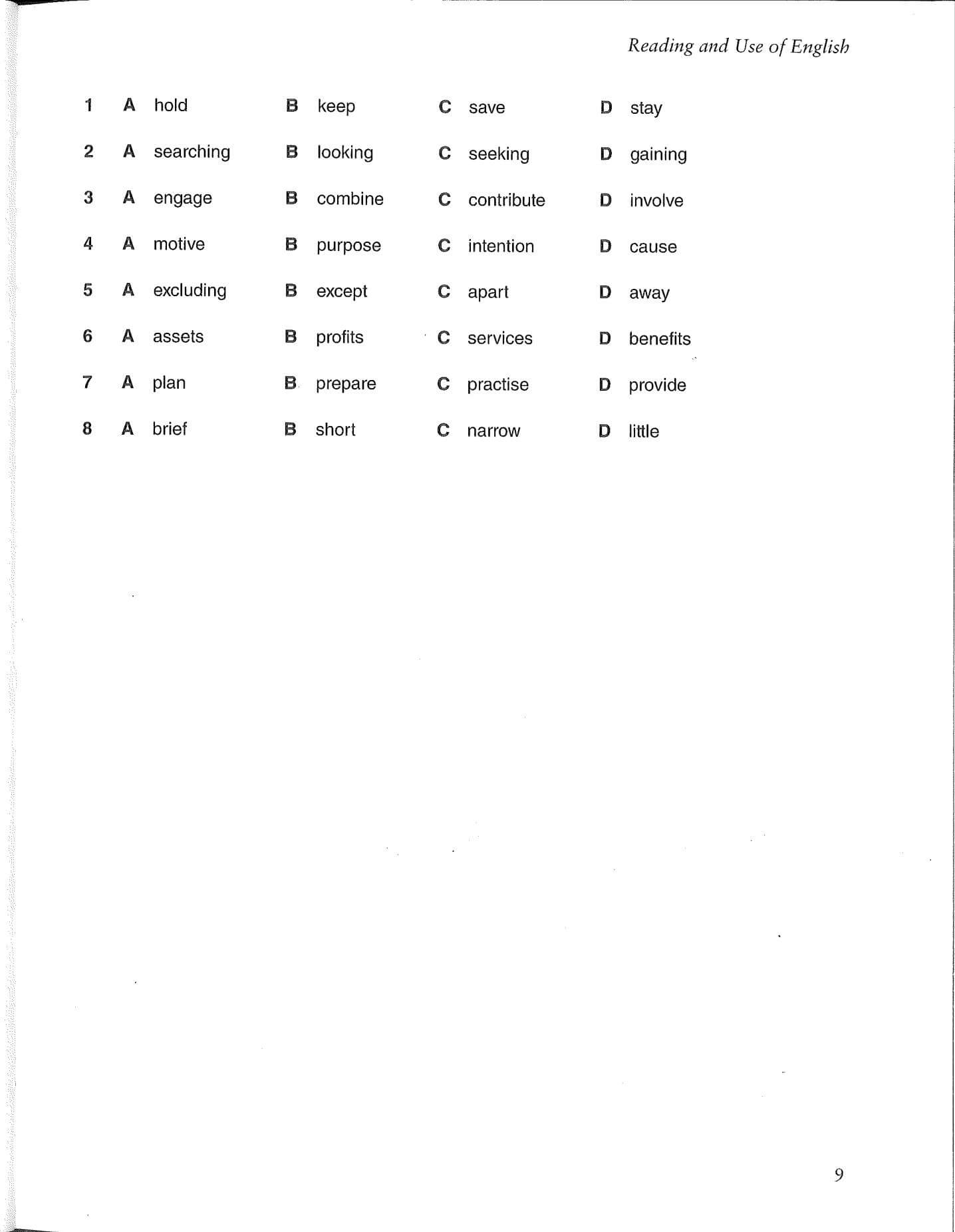 《Cambridge English B2 First 1》剑桥FCE标准版真题 第1级别插图2 《Cambridge English B2 First 1》剑桥FCE标准版真题 第1级别 - Bukids