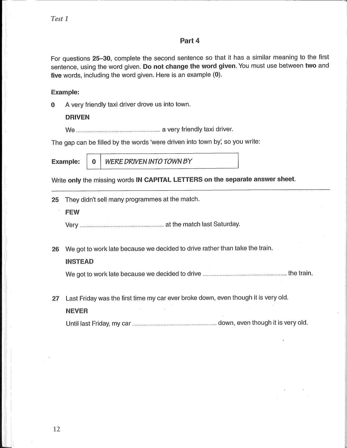 《Cambridge English B2 First 1》剑桥FCE标准版真题 第1级别插图5 《Cambridge English B2 First 1》剑桥FCE标准版真题 第1级别 - Bukids