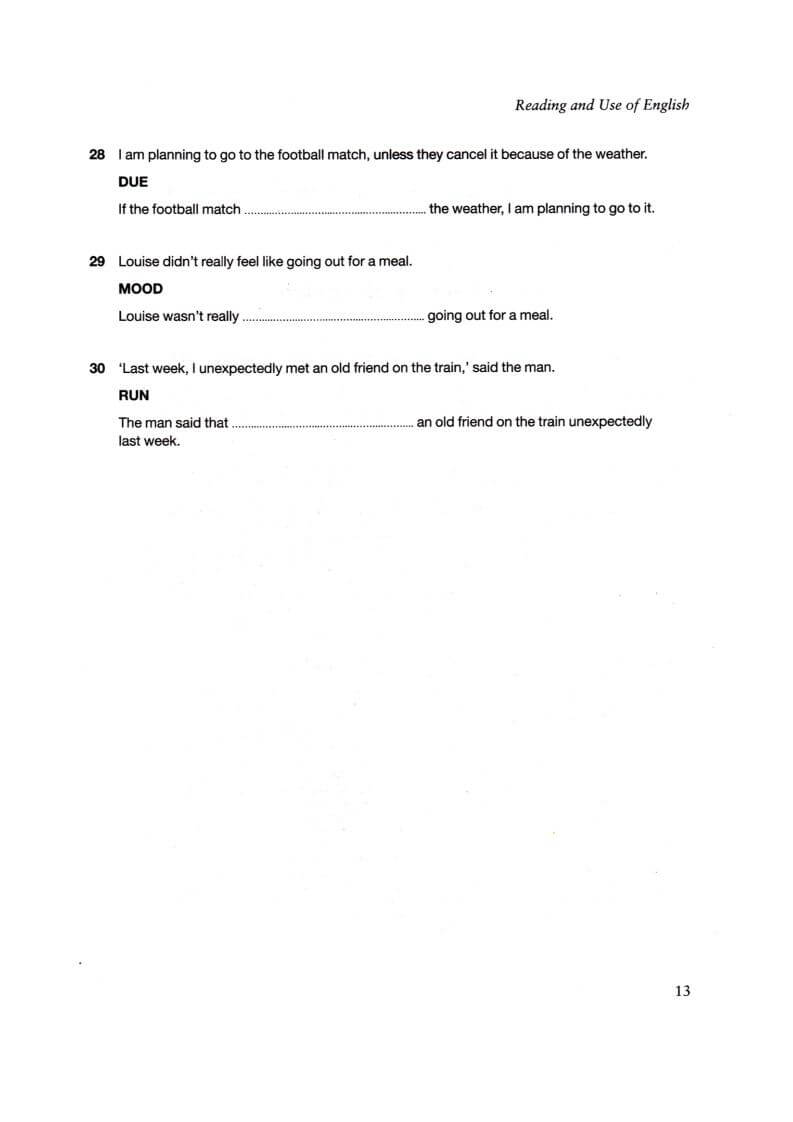 《Cambridge English B2 First 2》剑桥FCE标准版真题 第2级别插图6 《Cambridge English B2 First 2》剑桥FCE标准版真题 第2级别 - Bukids