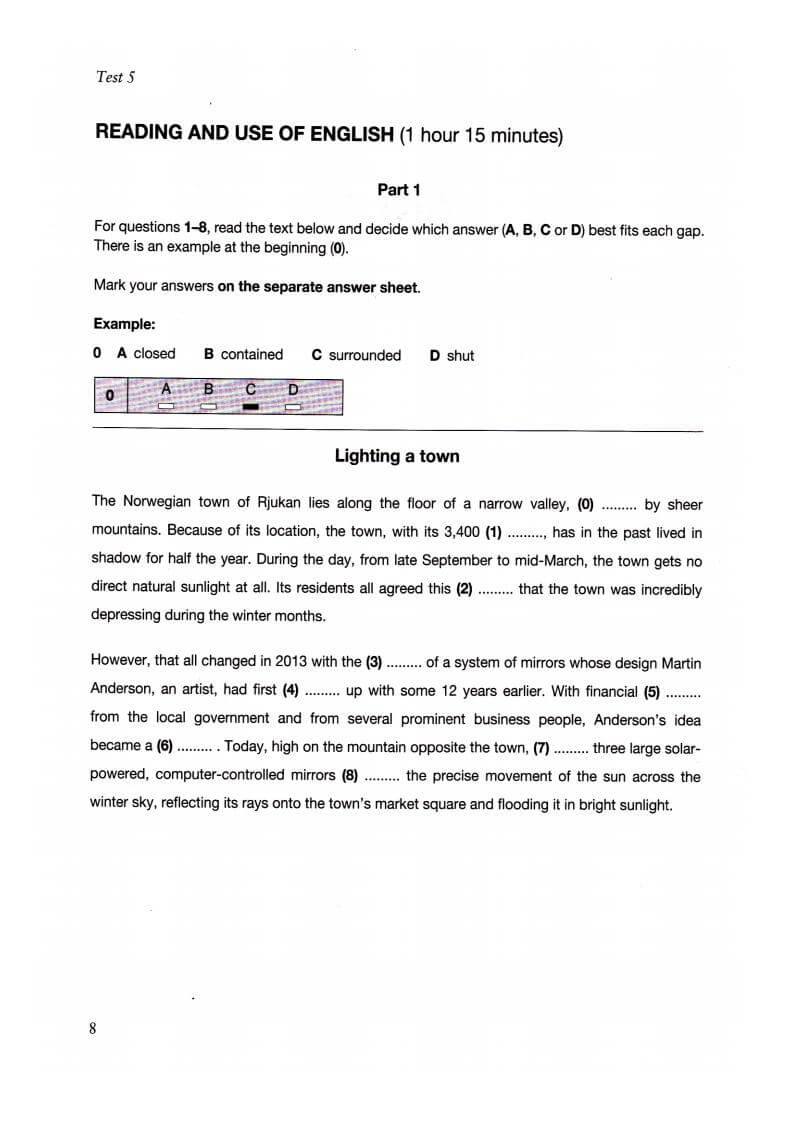 《Cambridge English B2 First 2》剑桥FCE标准版真题 第2级别插图1 《Cambridge English B2 First 2》剑桥FCE标准版真题 第2级别 - Bukids