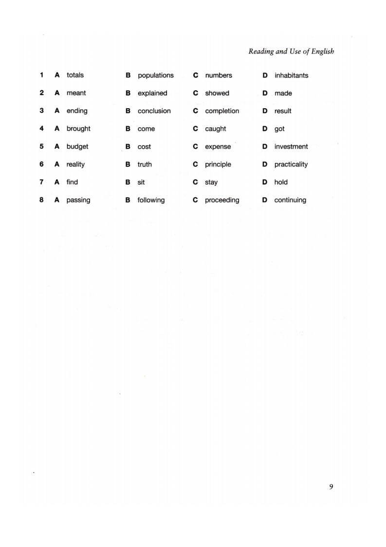 《Cambridge English B2 First 2》剑桥FCE标准版真题 第2级别插图2 《Cambridge English B2 First 2》剑桥FCE标准版真题 第2级别 - Bukids