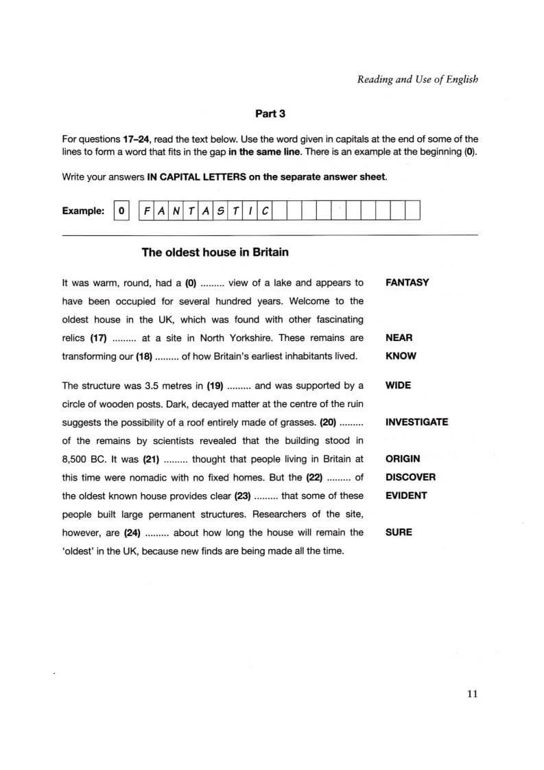 《Cambridge English B2 First 2》剑桥FCE标准版真题 第2级别插图4 《Cambridge English B2 First 2》剑桥FCE标准版真题 第2级别 - Bukids