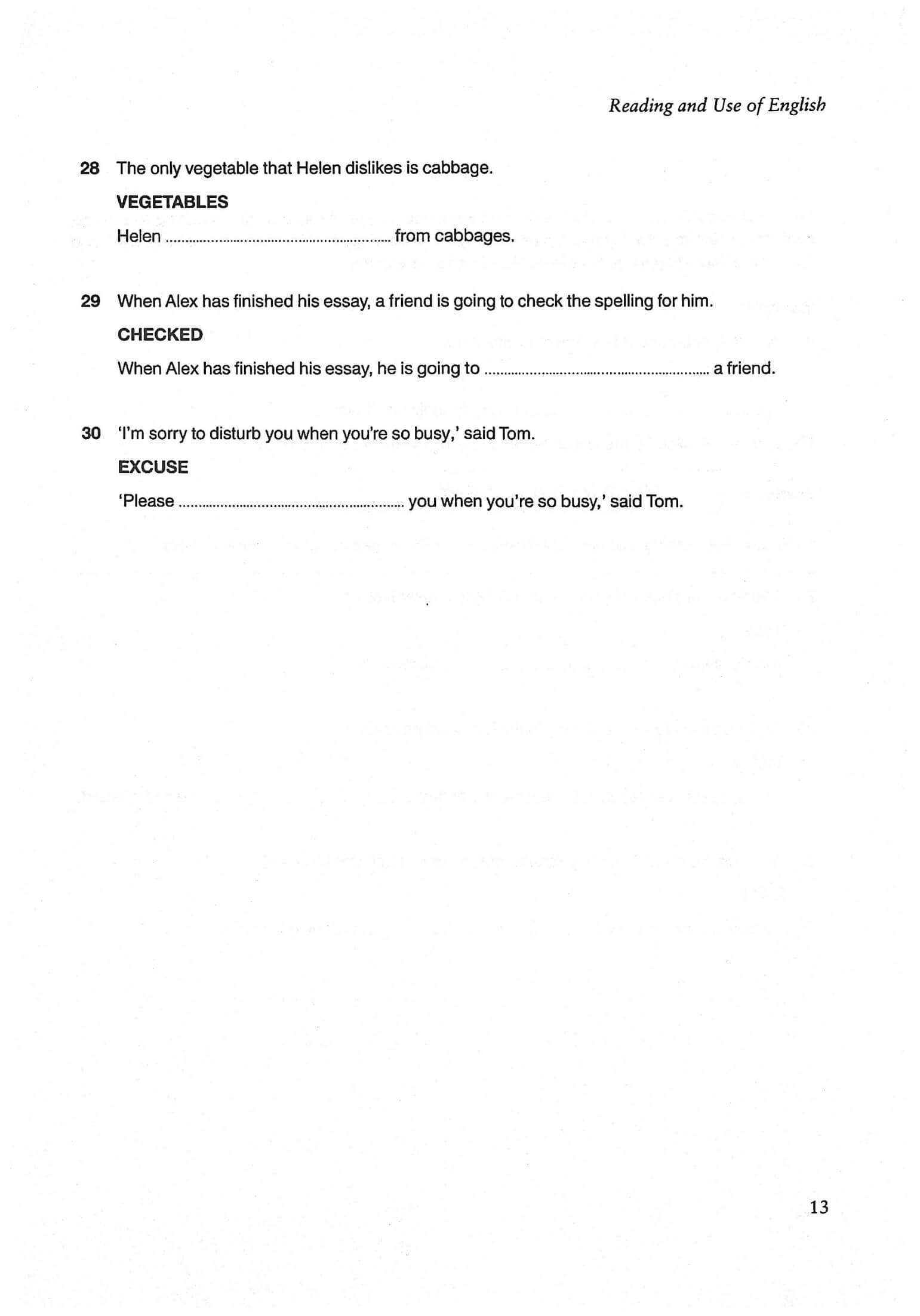 《Cambridge English B2 First 3》剑桥FCE标准版真题 第3级别插图6 《Cambridge English B2 First 3》剑桥FCE标准版真题 第3级别 - Bukids