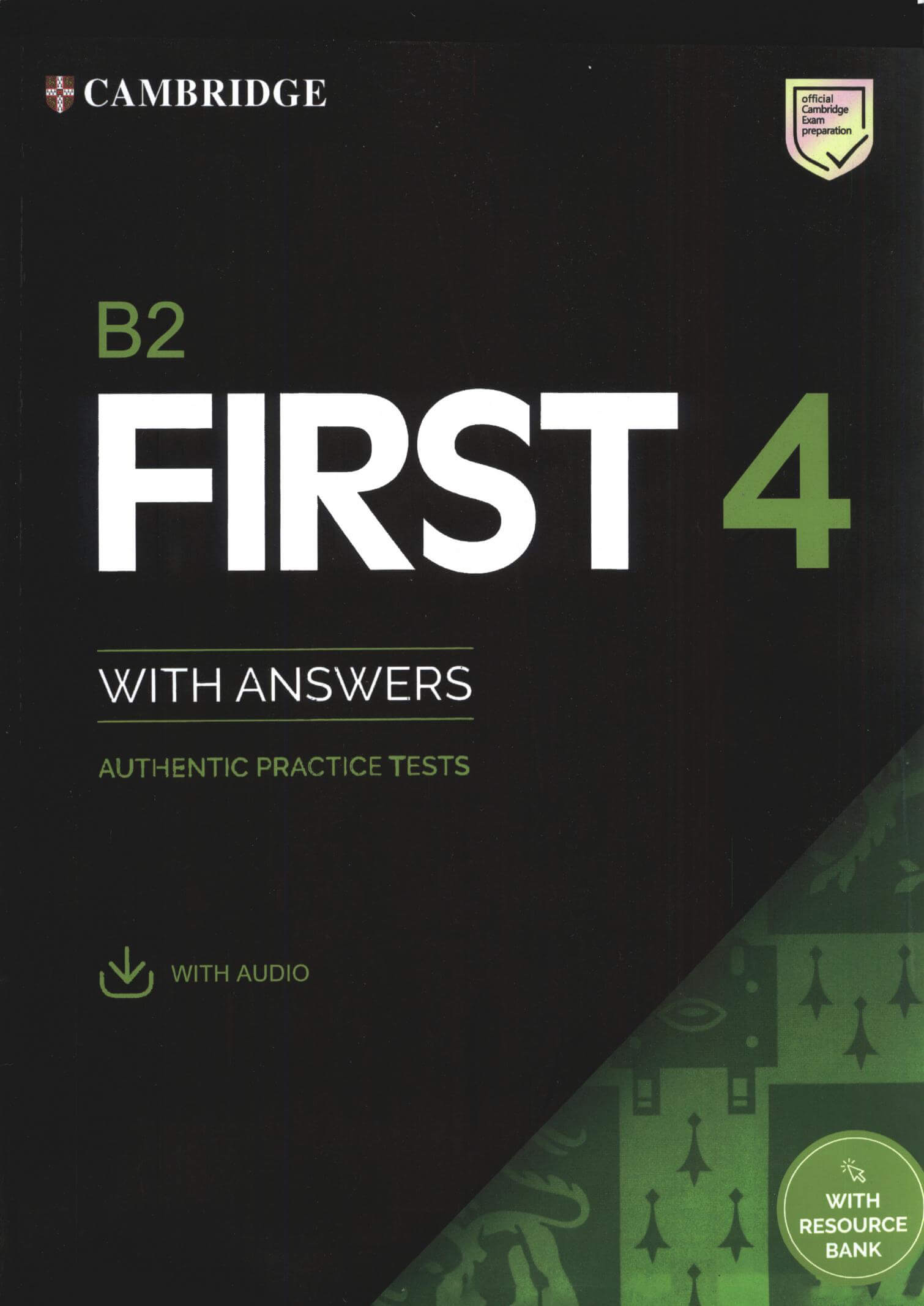 《Cambridge English B2 First 4》剑桥FCE标准版真题 第4级别