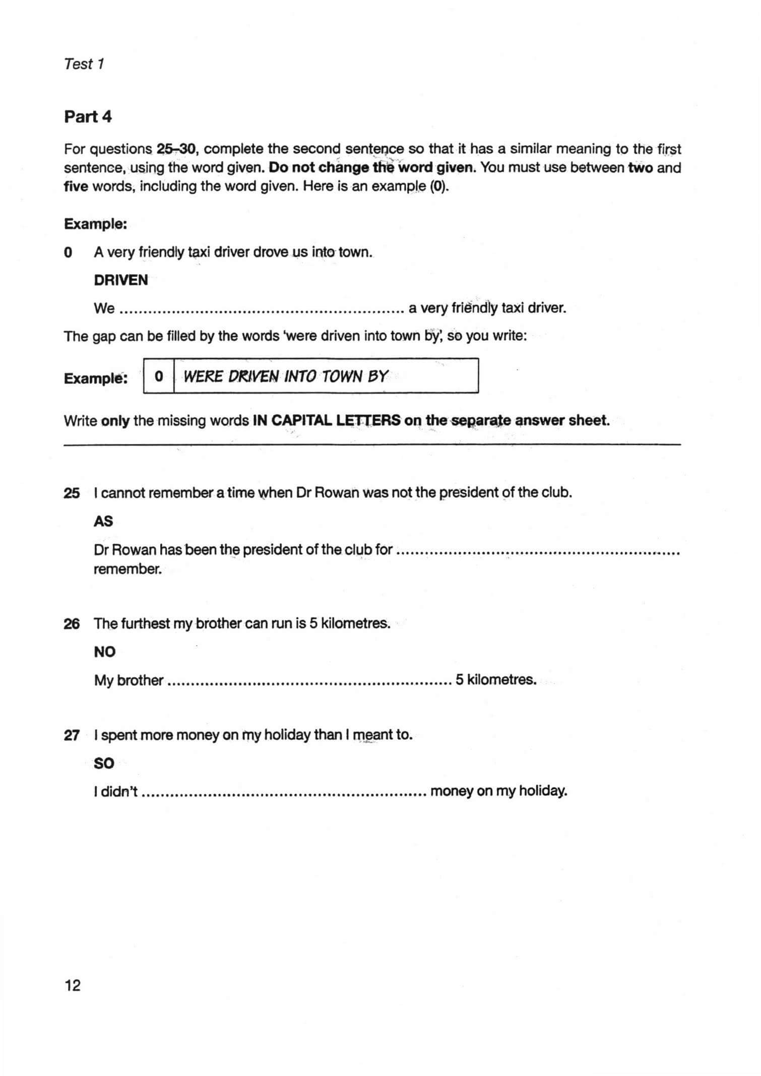 《Cambridge English B2 First 4》剑桥FCE标准版真题 第4级别插图5 《Cambridge English B2 First 4》剑桥FCE标准版真题 第4级别 - Bukids
