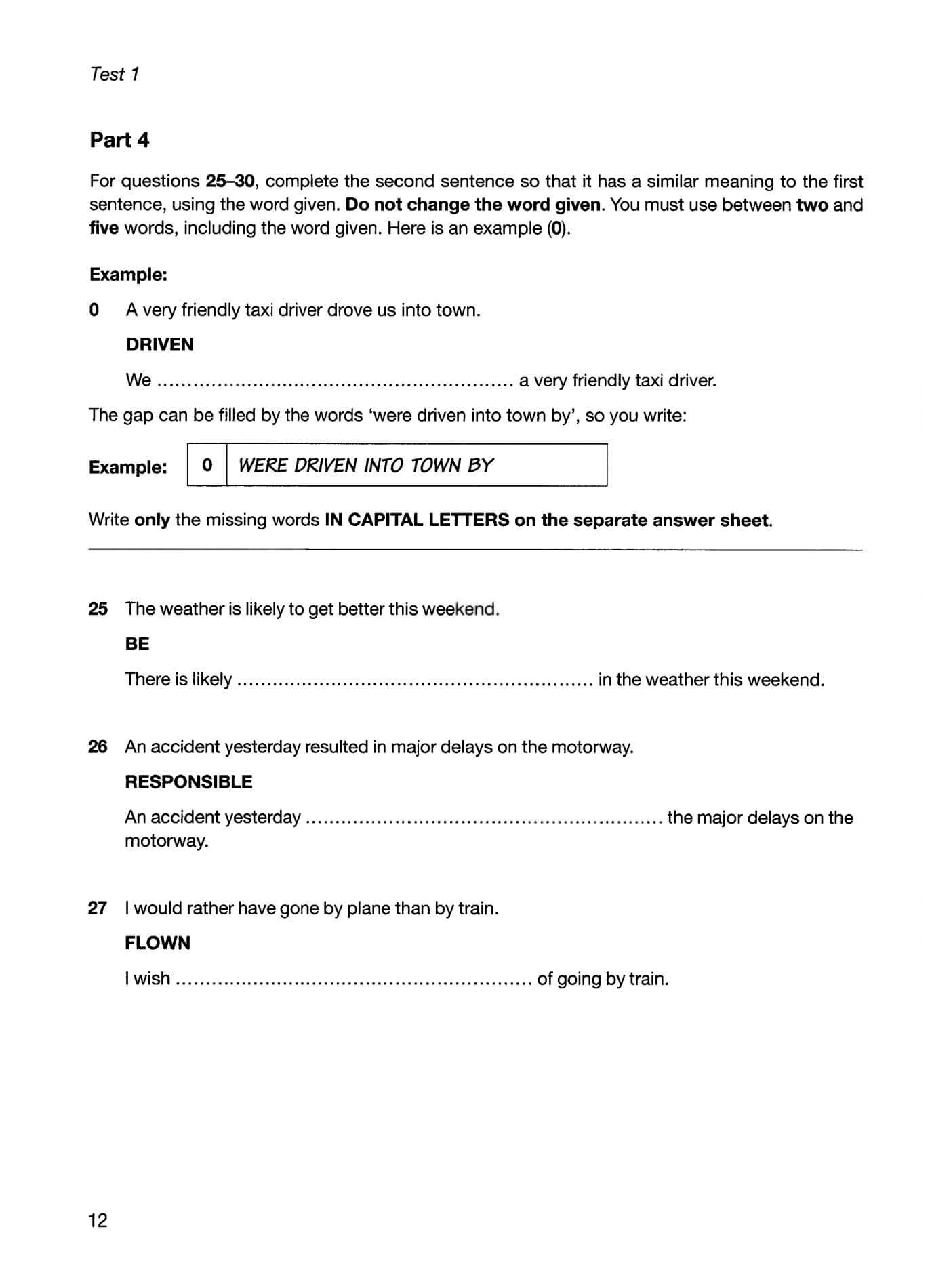 《Cambridge English B2 First 5》剑桥FCE标准版真题 第5级别插图5 《Cambridge English B2 First 5》剑桥FCE标准版真题 第5级别 - Bukids