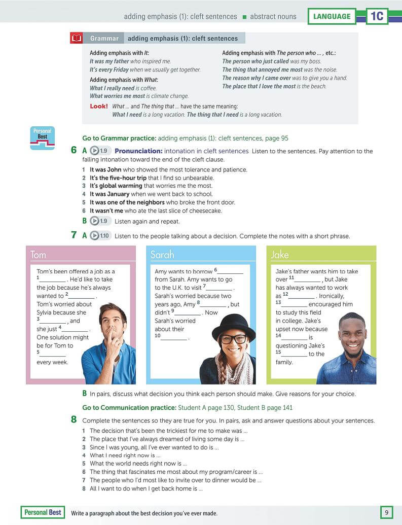 《Personal Best Level 6 (C1)》Richmond Personal Best 第6级别插图6 《Personal Best Level 6 (C1)》Richmond Personal Best 第6级别 - Bukids