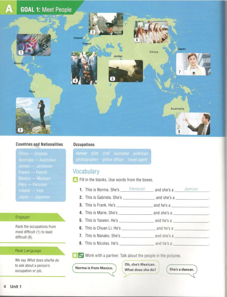 《World English 2nd Edition Level 1 (A1 / A2)》国家地理World English第二版 第1级别插图2 《World English 2nd Edition Level 1 (A1 / A2)》国家地理World English第二版 第1级别 - Bukids