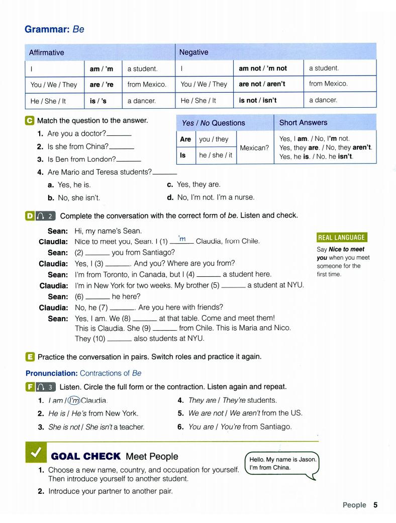 《World English 3rd Edition Level 1 (A1 / A2)》国家地理World English第三版 第1级别插图4 《World English 3rd Edition Level 1 (A1 / A2)》国家地理World English第三版 第1级别 - Bukids