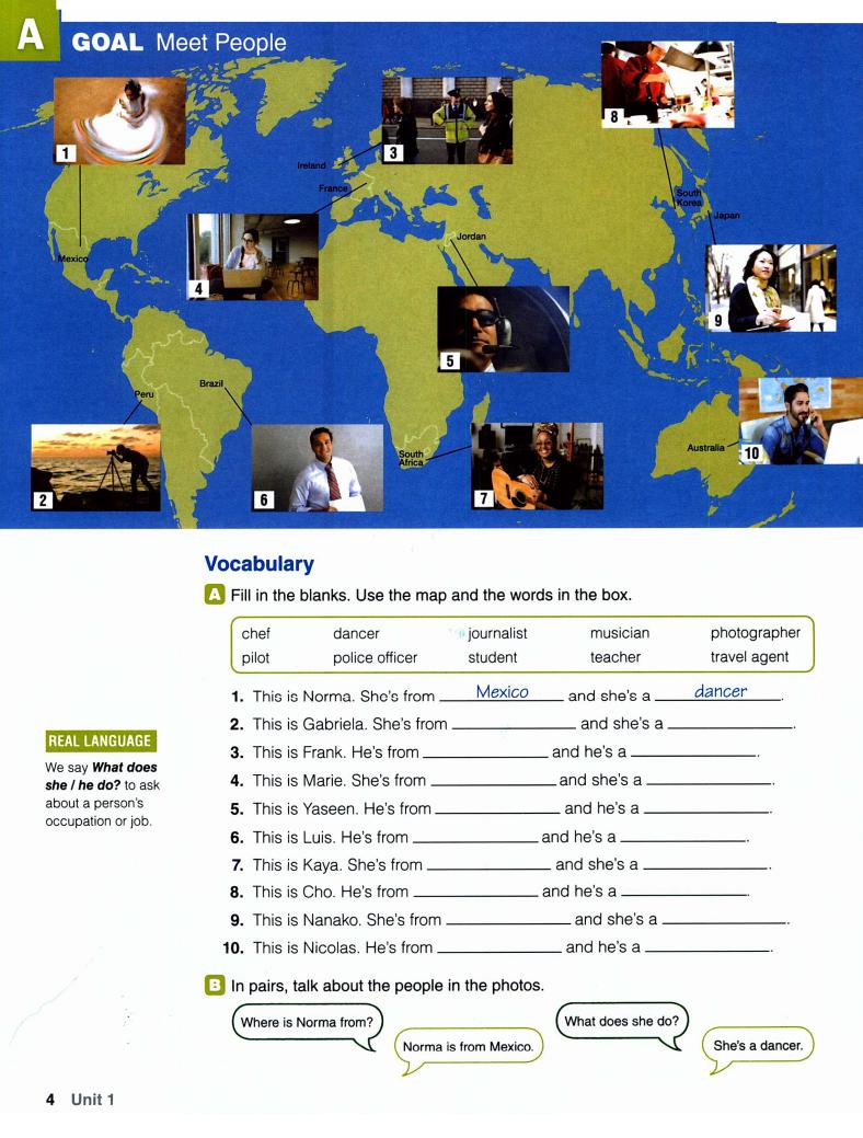 《World English 3rd Edition Level 1 (A1 / A2)》国家地理World English第三版 第1级别插图3 《World English 3rd Edition Level 1 (A1 / A2)》国家地理World English第三版 第1级别 - Bukids