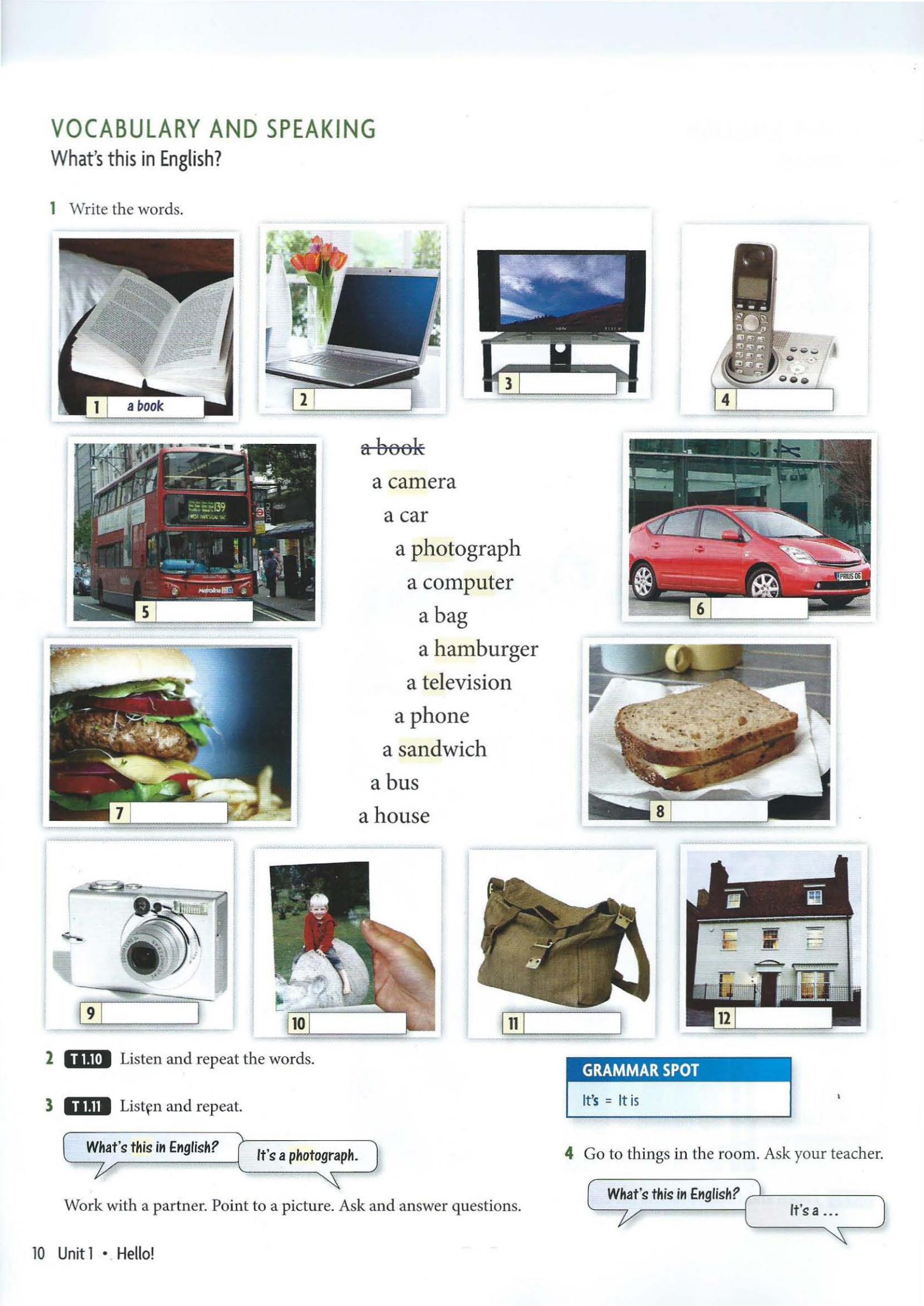 《New Headway 4th Edition Beginner Level》牛津New Headway第四版 Beginner级别插图5 《New Headway 4th Edition Beginner Level》牛津New Headway第四版 Beginner级别 - Bukids