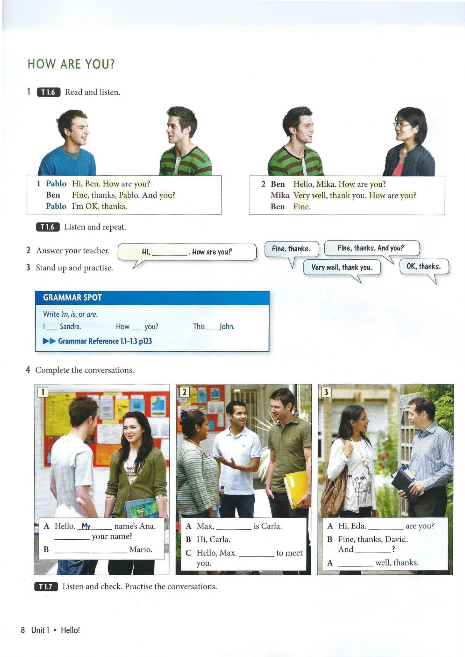 《New Headway 4th Edition Beginner Level》牛津New Headway第四版 Beginner级别插图3 《New Headway 4th Edition Beginner Level》牛津New Headway第四版 Beginner级别 - Bukids