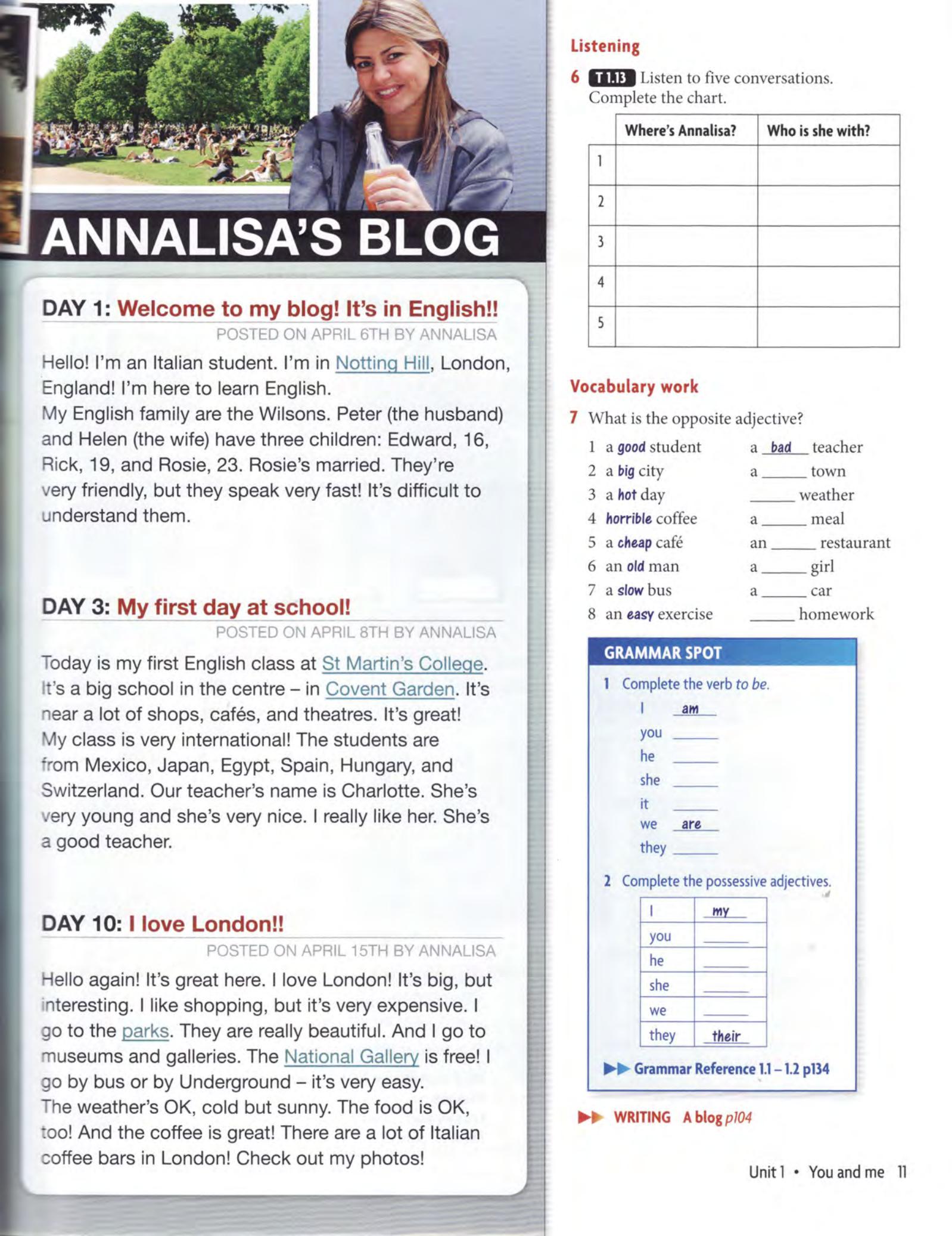 《New Headway 4th Edition Elementary Level》牛津New Headway第四版 Elementary级别插图6 《New Headway 4th Edition Elementary Level》牛津New Headway第四版 Elementary级别 - Bukids