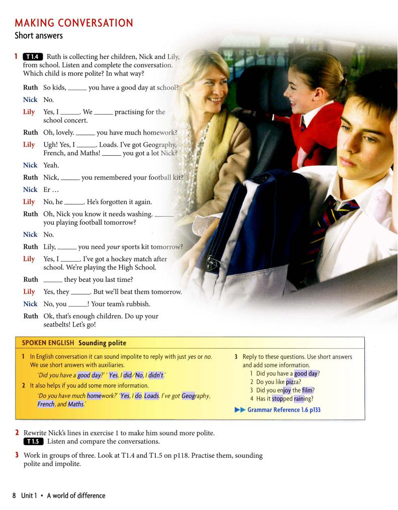 《New Headway 4th Edition Intermediate Level》牛津New Headway第四版 Intermediate级别插图3 《New Headway 4th Edition Intermediate Level》牛津New Headway第四版 Intermediate级别 - Bukids