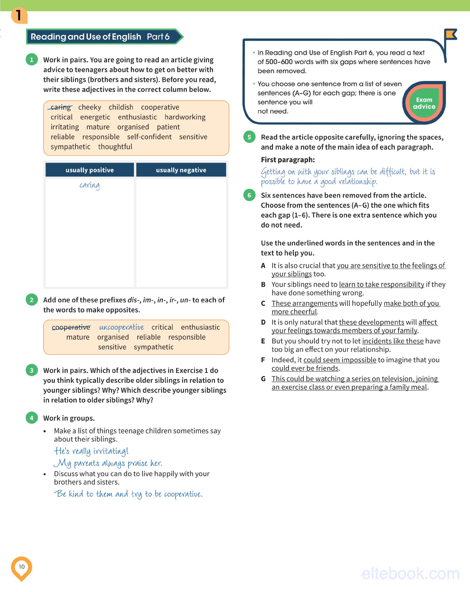 《Complete First for Schools B2 2ed》剑桥FCE考试综合教程(FCE)Complete校园第二版插图3 《Complete First for Schools B2 2ed》剑桥FCE考试综合教程(FCE)Complete校园第二版 - Bukids
