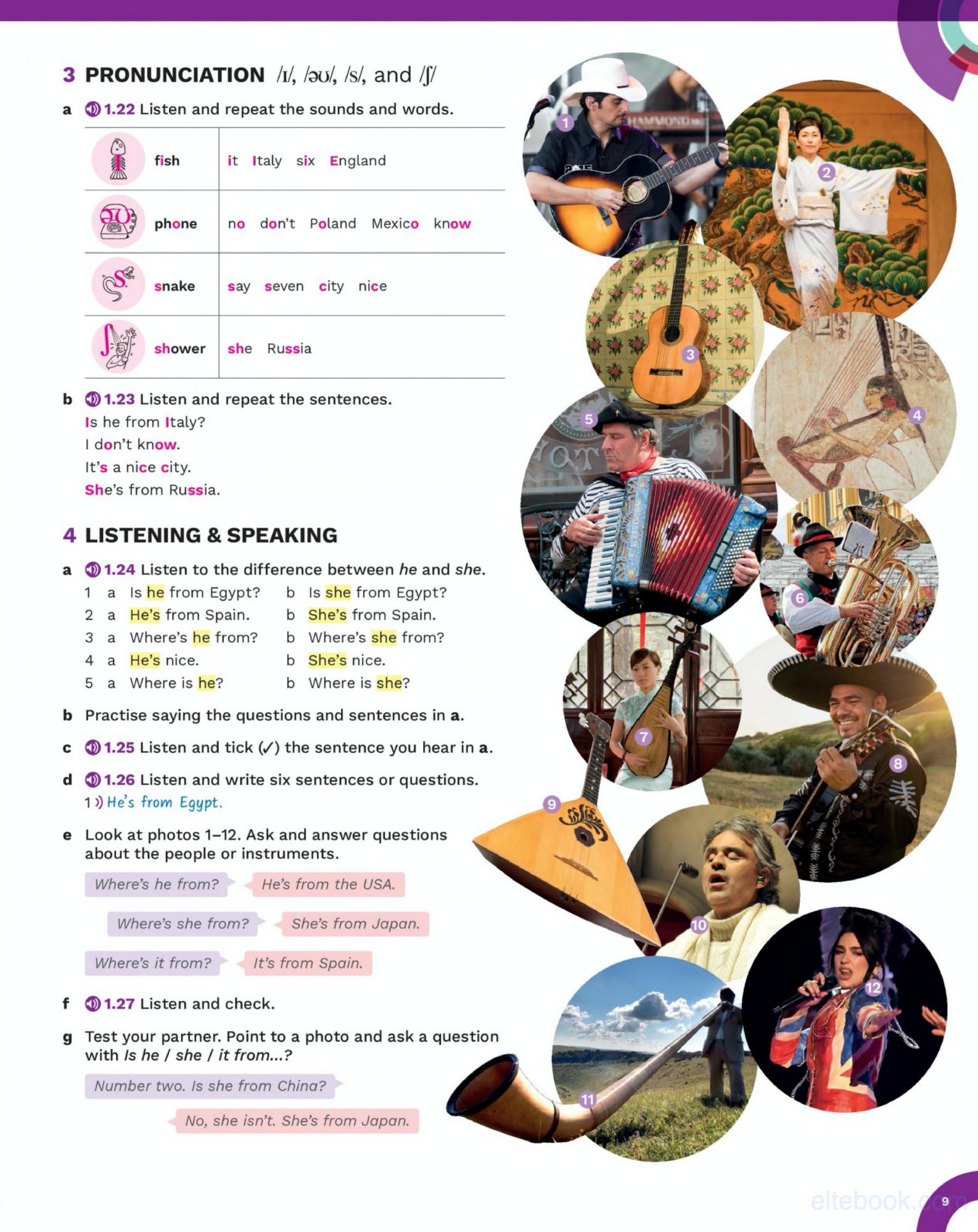 《English File 5th Edition Beginner Level》牛津English File第五版 Beginner级别插图4 《English File 5th Edition Beginner Level》牛津English File第五版 Beginner级别 - Bukids