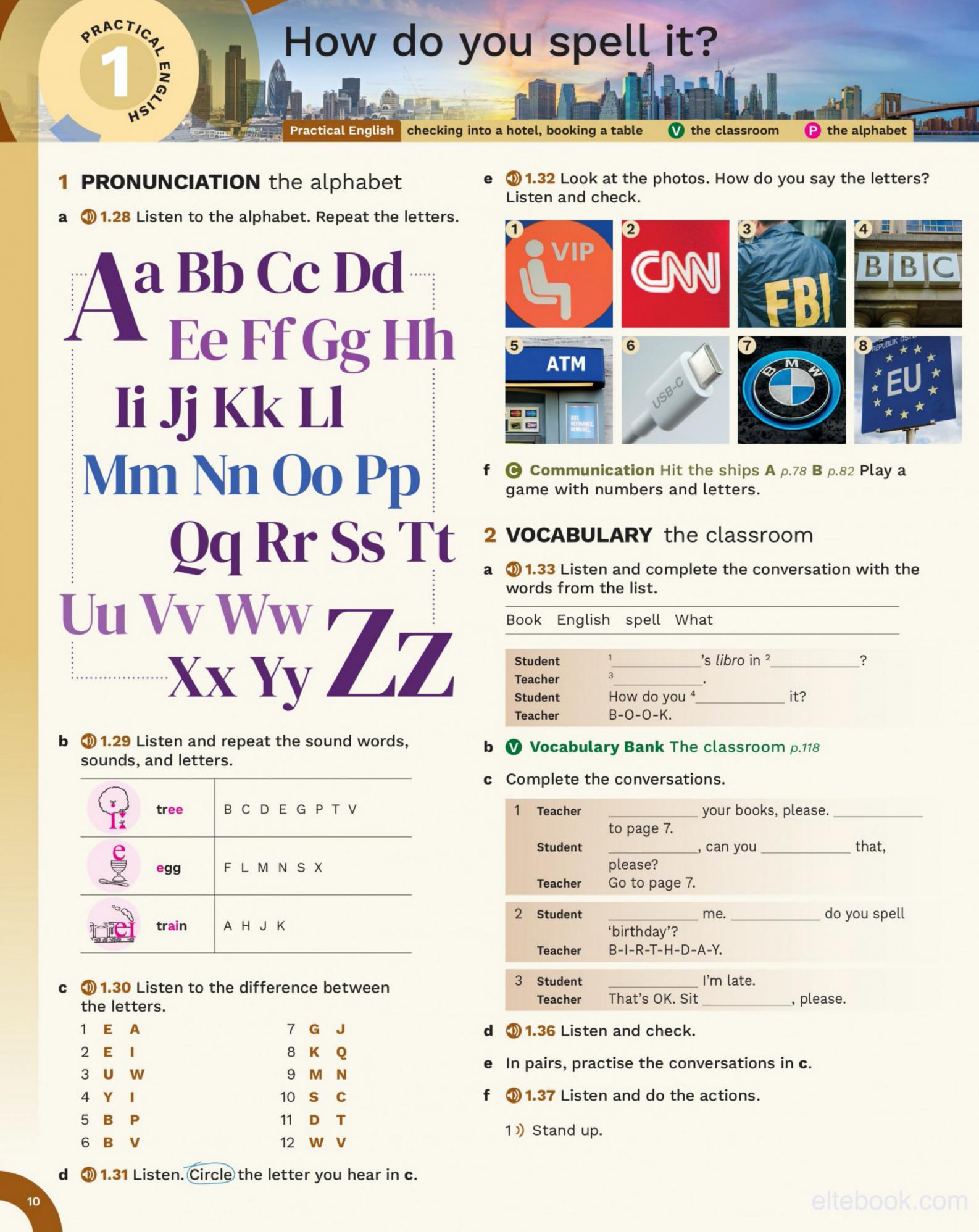 《English File 5th Edition Beginner Level》牛津English File第五版 Beginner级别插图5 《English File 5th Edition Beginner Level》牛津English File第五版 Beginner级别 - Bukids