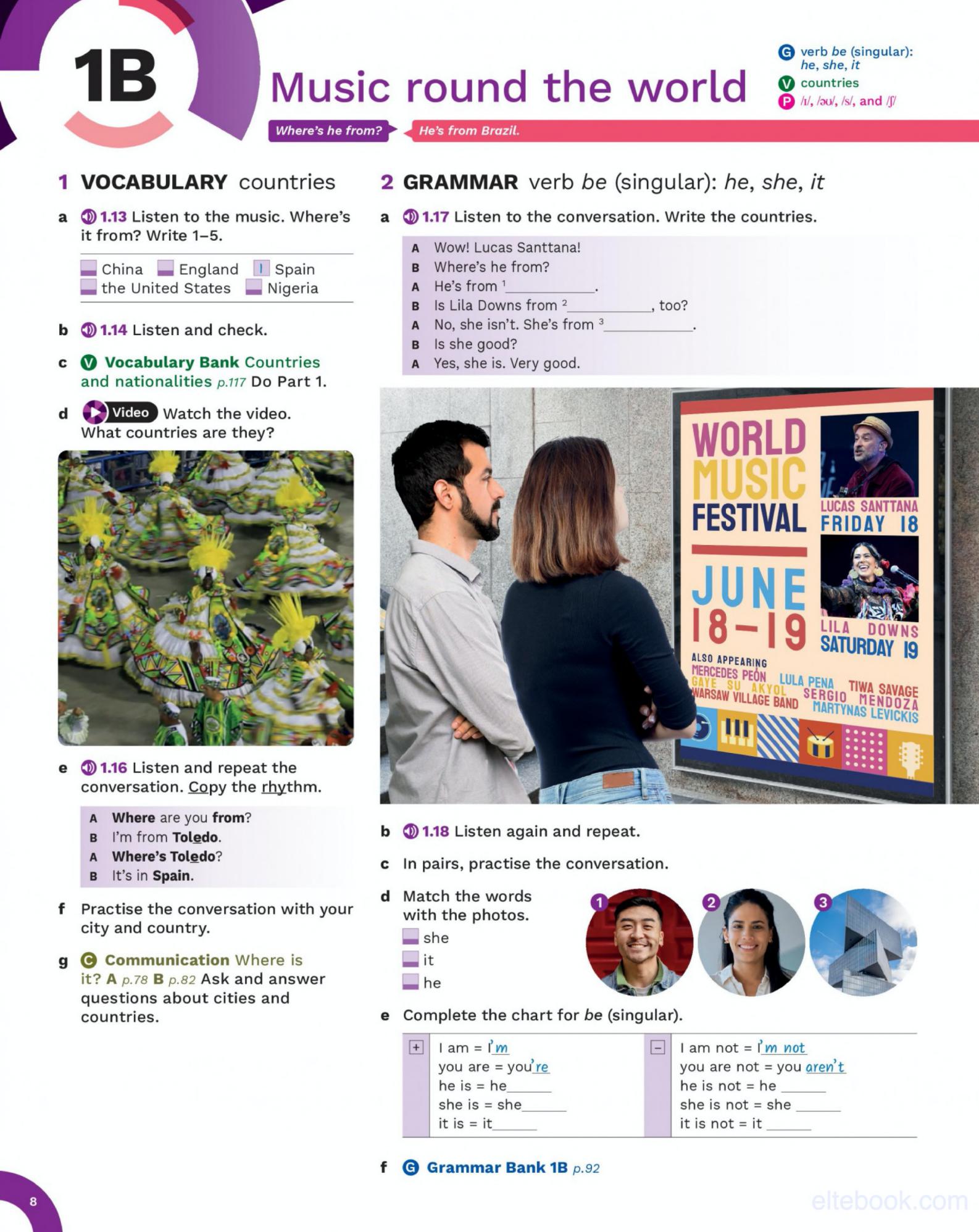 《English File 5th Edition Beginner Level》牛津English File第五版 Beginner级别插图3 《English File 5th Edition Beginner Level》牛津English File第五版 Beginner级别 - Bukids