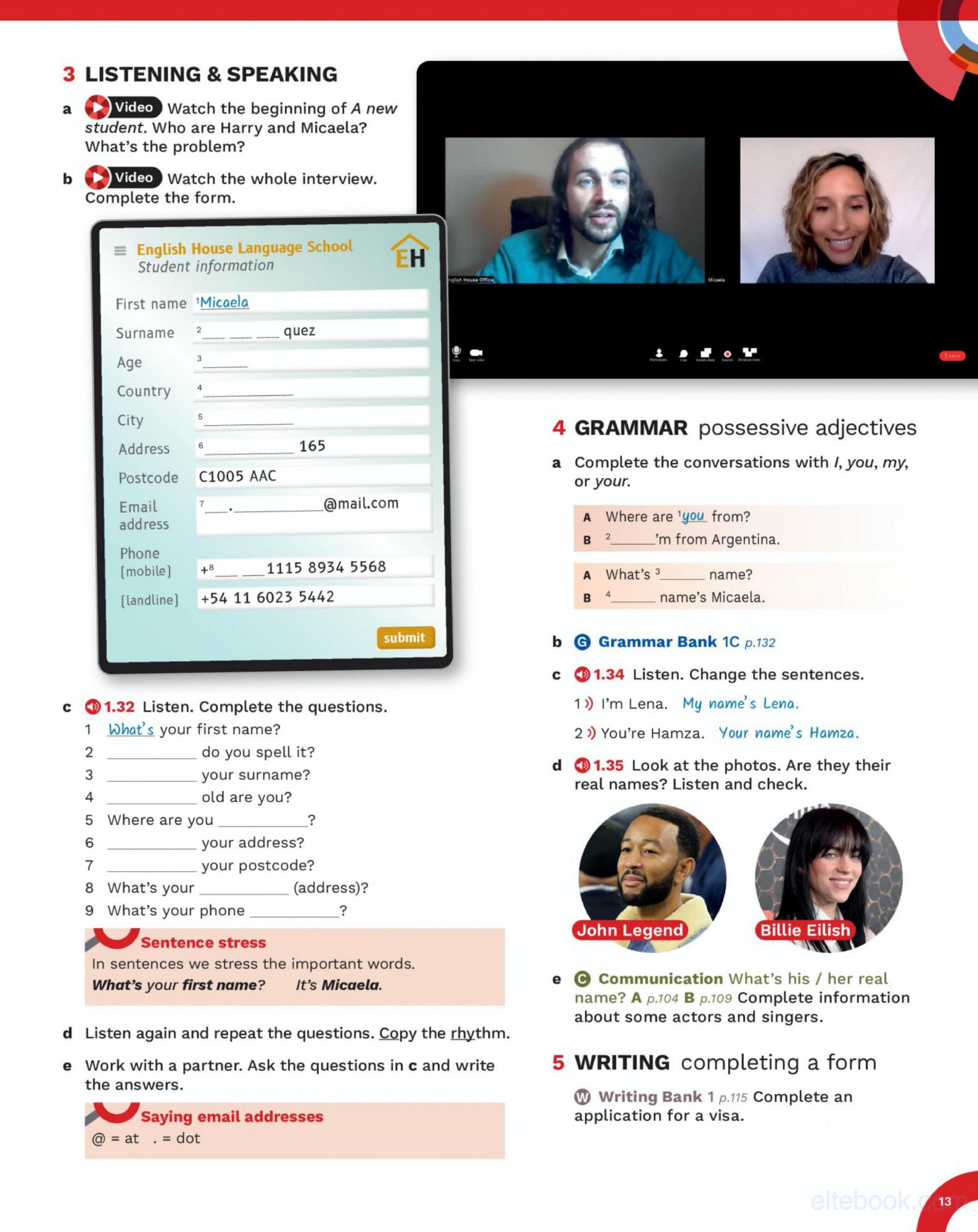 《English File 5th Edition Elementary Level》牛津English File第五版 Elementary级别插图6 《English File 5th Edition Elementary Level》牛津English File第五版 Elementary级别 - Bukids