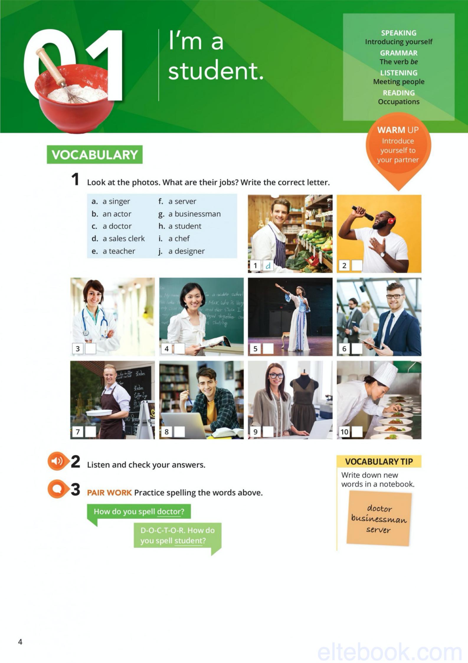 《Smart Choice 4th Edition Starter Level》牛津Smart Choice第四版 Starter级别插图3 《Smart Choice 4th Edition Starter Level》牛津Smart Choice第四版 Starter级别 - Bukids