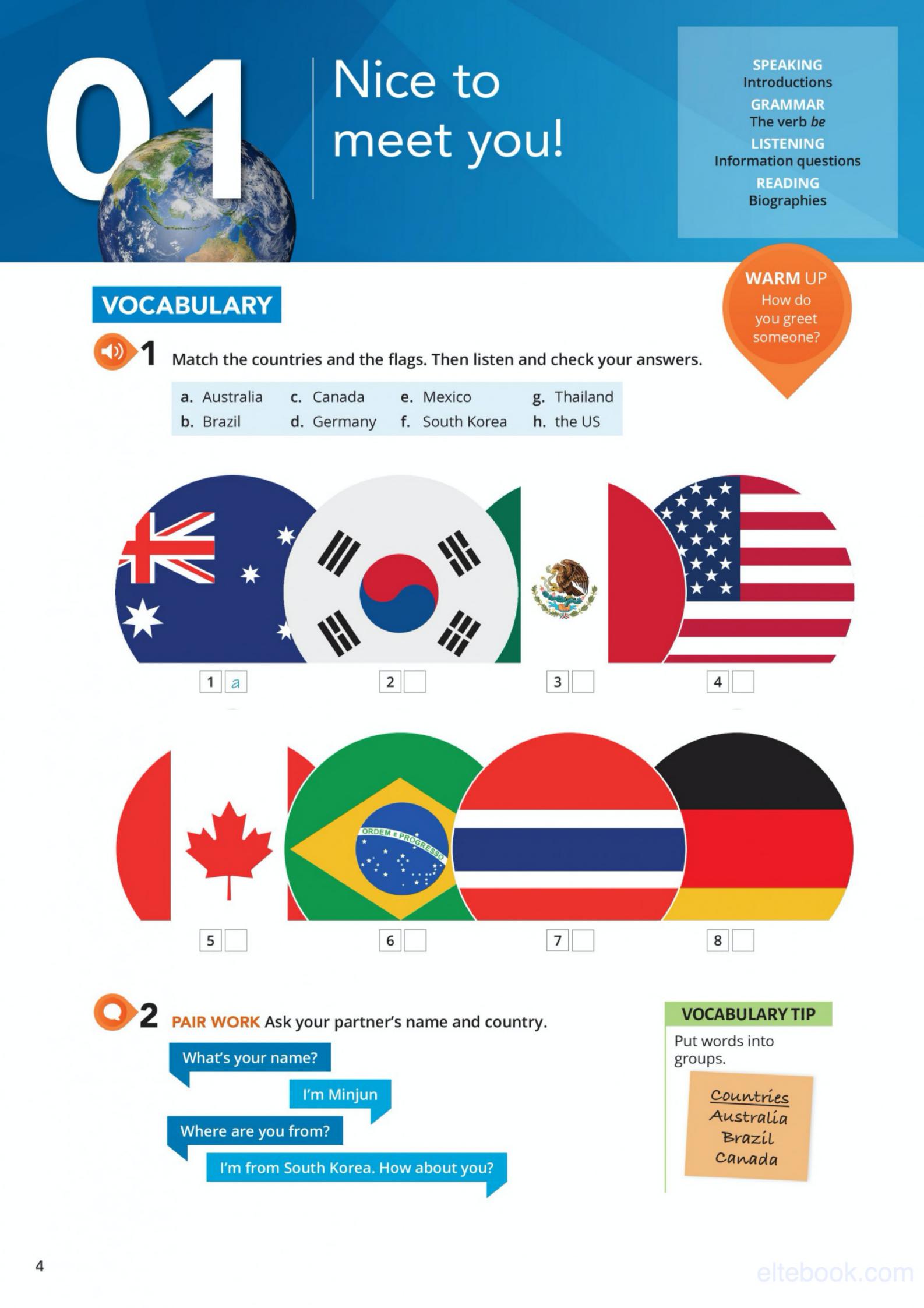 《Smart Choice 4th Edition Level 1》牛津Smart Choice第四版 第1级别插图3 《Smart Choice 4th Edition Level 1》牛津Smart Choice第四版 第1级别 - Bukids