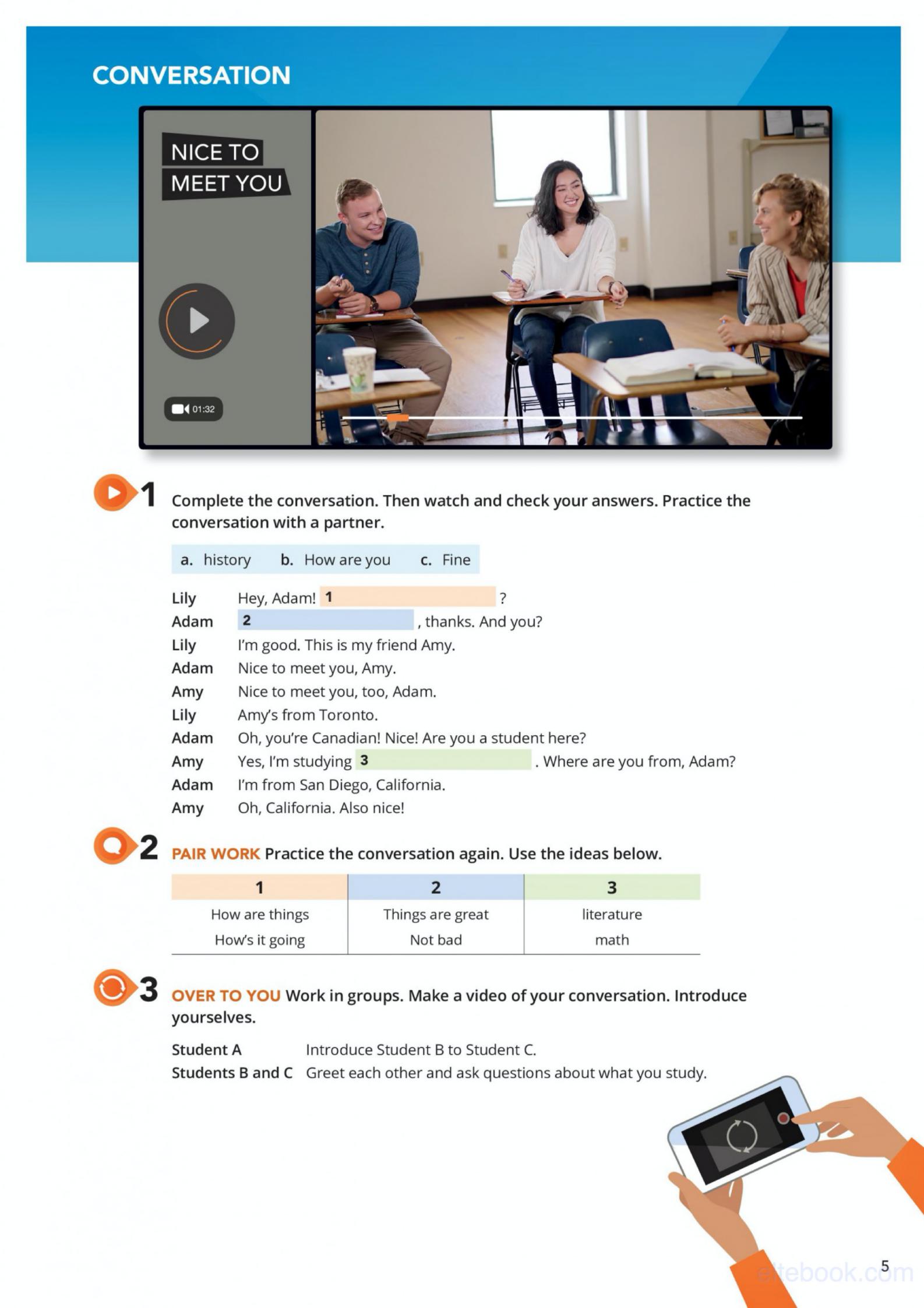 《Smart Choice 4th Edition Level 1》牛津Smart Choice第四版 第1级别插图4 《Smart Choice 4th Edition Level 1》牛津Smart Choice第四版 第1级别 - Bukids