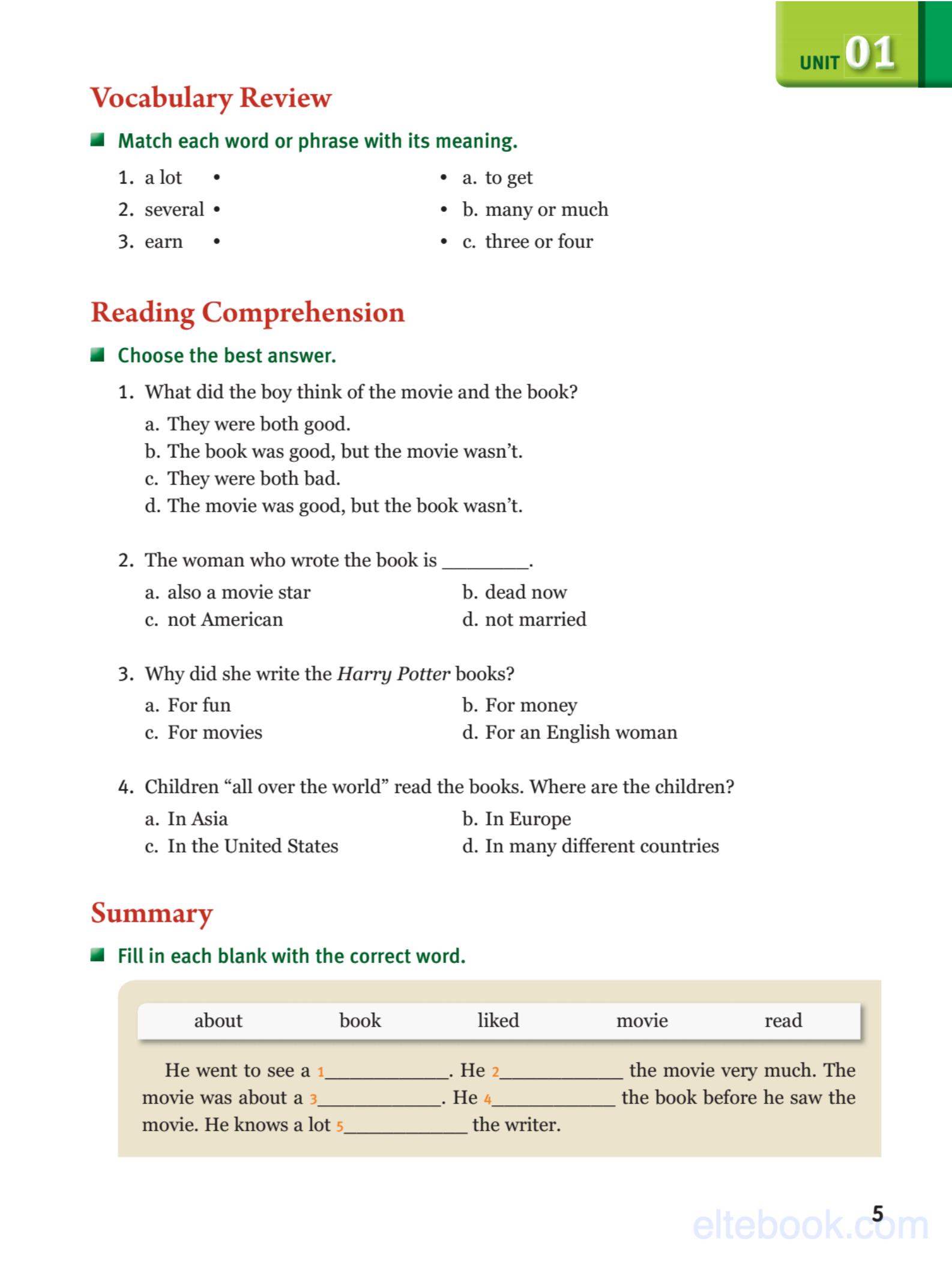 《Reading Success 2nd Edition Level 1 (A2)》Compass Reading Success第二版 第1级别插图2 《Reading Success 2nd Edition Level 1 (A2)》Compass Reading Success第二版 第1级别 - Bukids