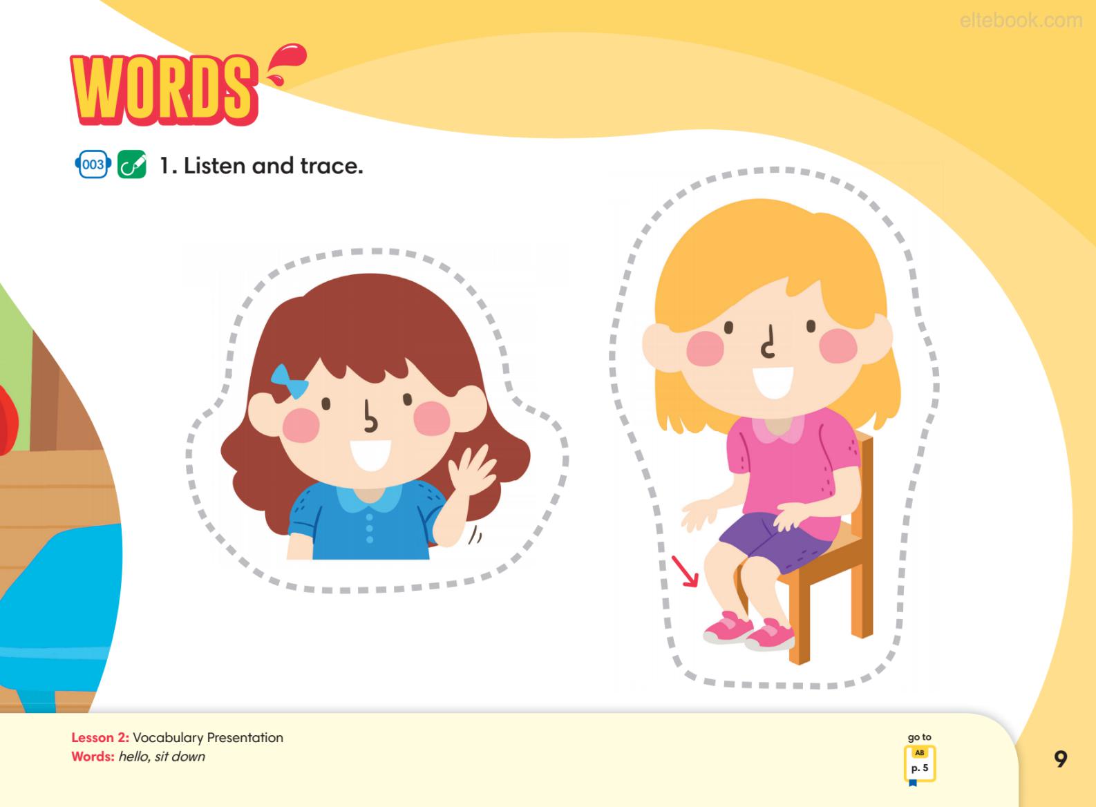 《Splash Kindergarten Coursebook Level 1 (Pre A1)》Compass Splash Kindergarten Coursebook 第1级别插图6 《Splash Kindergarten Coursebook Level 1 (Pre A1)》Compass Splash Kindergarten Coursebook 第1级别 - Bukids