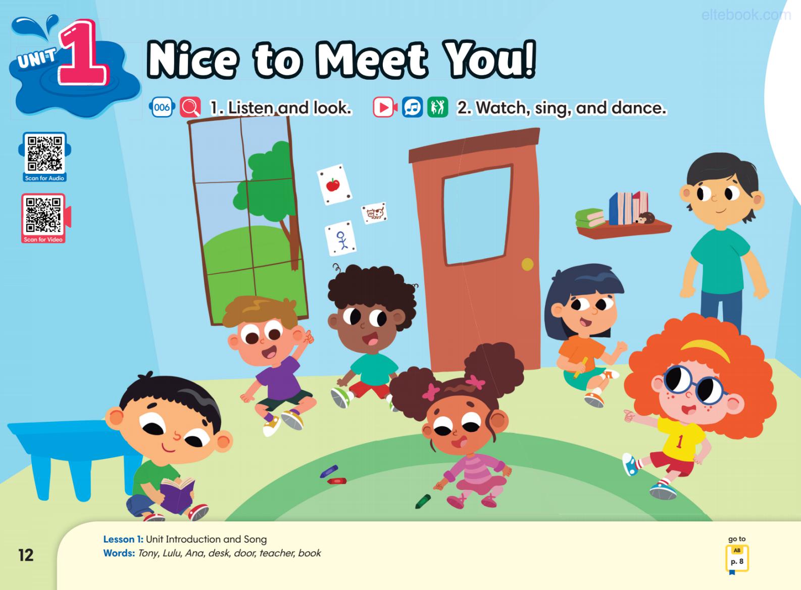 《Splash Kindergarten Coursebook Level 1 (Pre A1)》Compass Splash Kindergarten Coursebook 第1级别插图3 《Splash Kindergarten Coursebook Level 1 (Pre A1)》Compass Splash Kindergarten Coursebook 第1级别 - Bukids