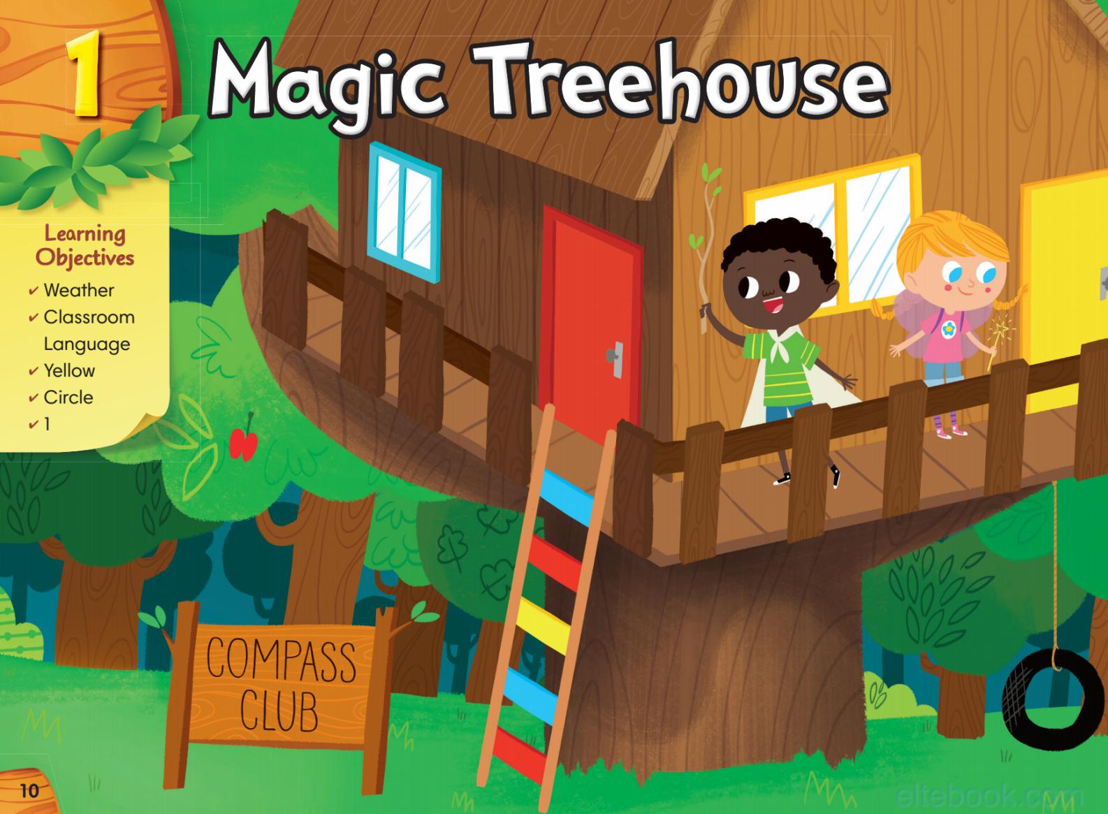 《Club Treehouse Level 1 (Pre A1)》Compass Club Treehouse 第1级别插图1 《Club Treehouse Level 1 (Pre A1)》Compass Club Treehouse 第1级别 - Bukids