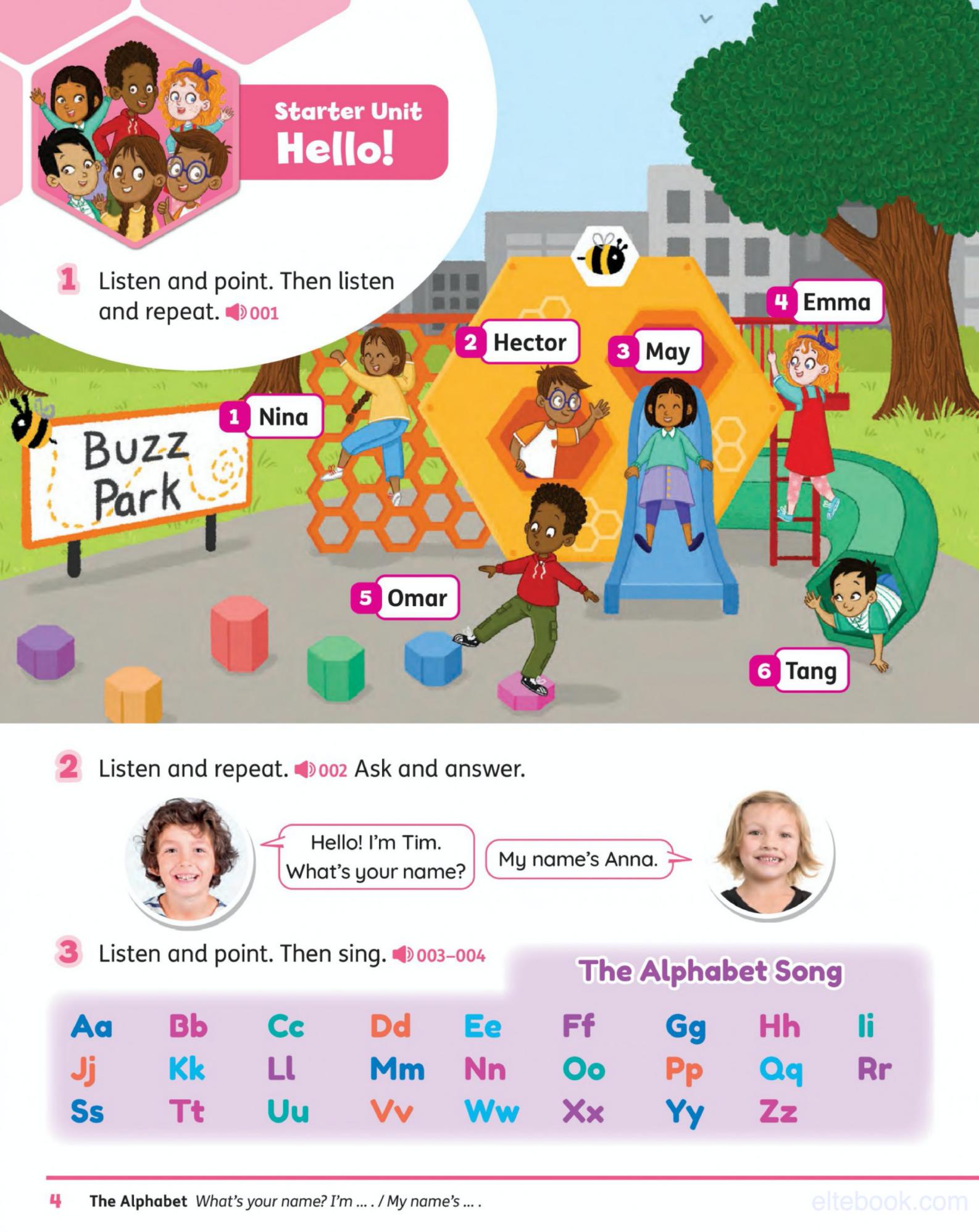 《Buzz Starter Level 1 (Pre A1)》牛津Buzz 第1级别插图1 《Buzz Starter Level 1 (Pre A1)》牛津Buzz 第1级别 - Bukids