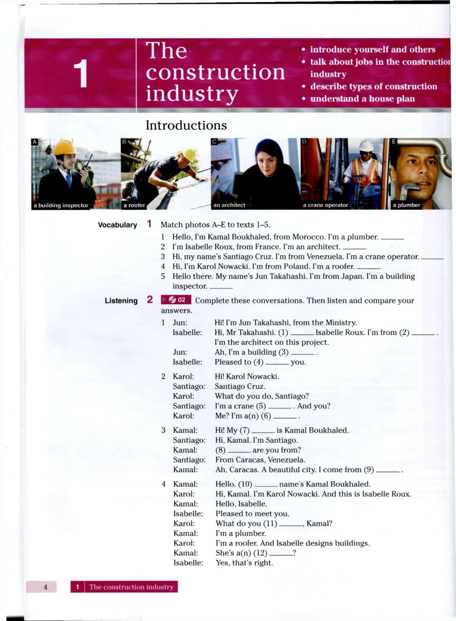 《Vocational English Series English for Construction》培生Vocational English Series职业英语教材插图1 《Vocational English Series English for Construction》培生Vocational English Series职业英语教材 - Bukids