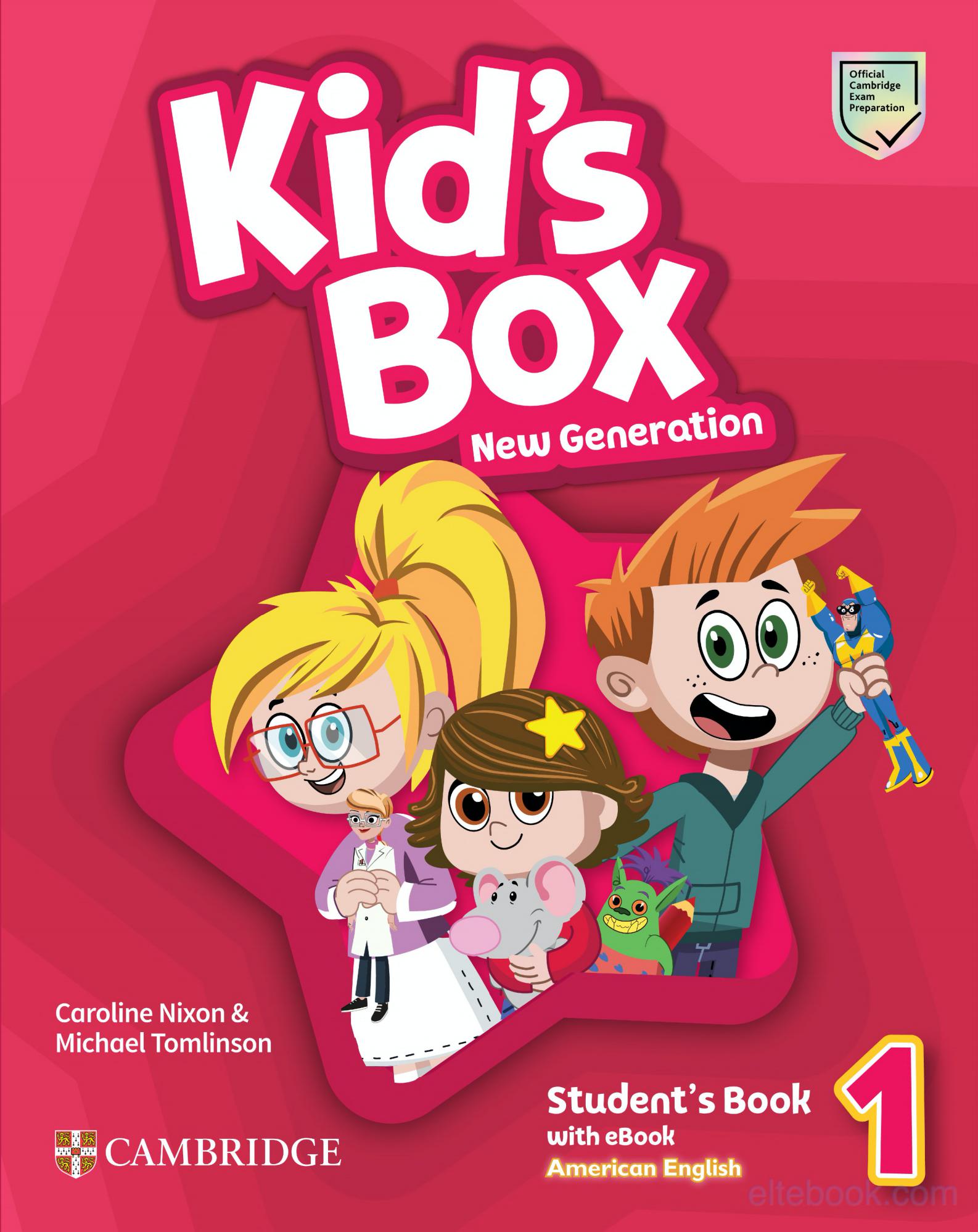 《Kid’s Box New Generation American English Level 1》剑桥Kid’s Box New Generation美版 第1级别