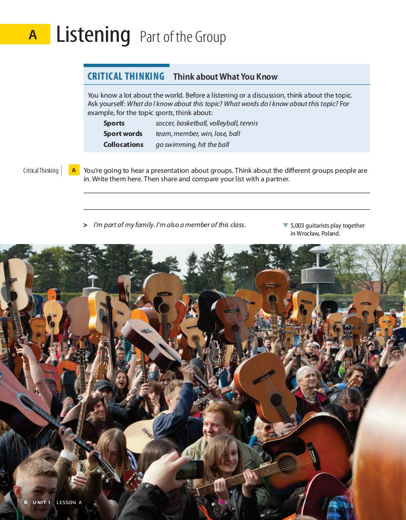 《Pathways Listening Speaking and Critical Thinking Foundations (A1 / A2)》国家地理Pathways Foundations级别插图6 《Pathways Listening Speaking and Critical Thinking Foundations (A1 / A2)》国家地理Pathways Foundations级别 - Bukids