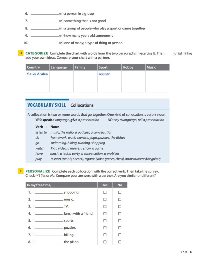《Pathways Listening Speaking and Critical Thinking Foundations (A1 / A2)》国家地理Pathways Foundations级别插图5 《Pathways Listening Speaking and Critical Thinking Foundations (A1 / A2)》国家地理Pathways Foundations级别 - Bukids
