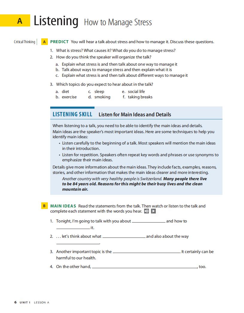 《Pathways Listening Speaking and Critical Thinking Level 2 (B1 / B2)》国家地理Pathways 第2级别 - Bukids