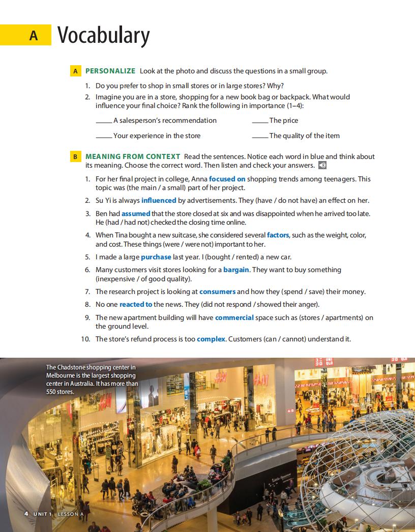 《Pathways Listening Speaking and Critical Thinking Level 3 (B2)》国家地理Pathways 第3级别 - Bukids